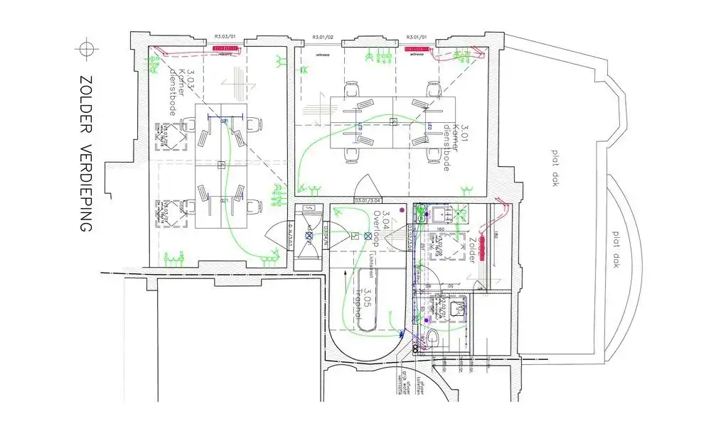 Gemeubelde kantoorruimte met diensten vlakbij het station van Mechelen foto 17
