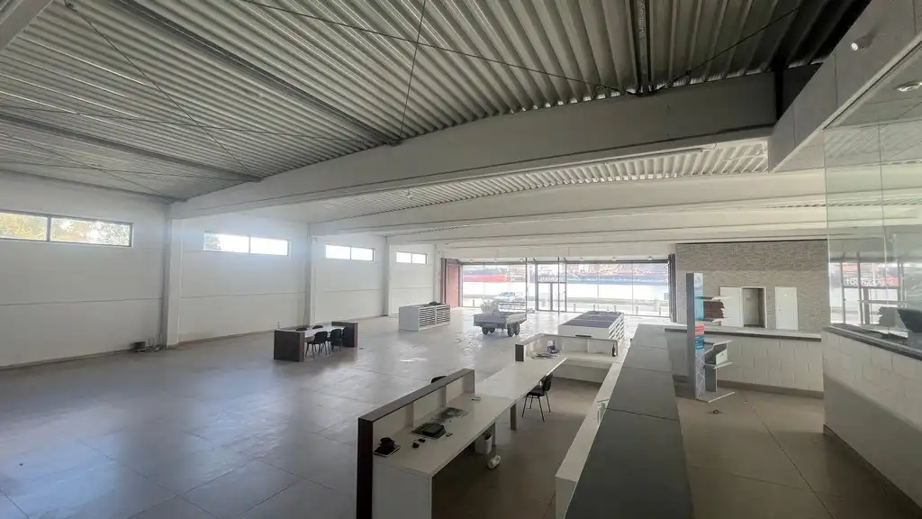 Showroom met kantoor en stockageruimte te huur in de haven van Gent foto 3