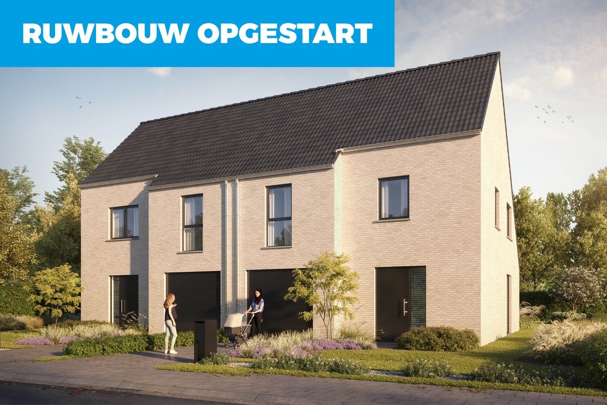 Energiezuinige nieuwbouwwoningen te Lebbeke foto {{pictureIndex}}