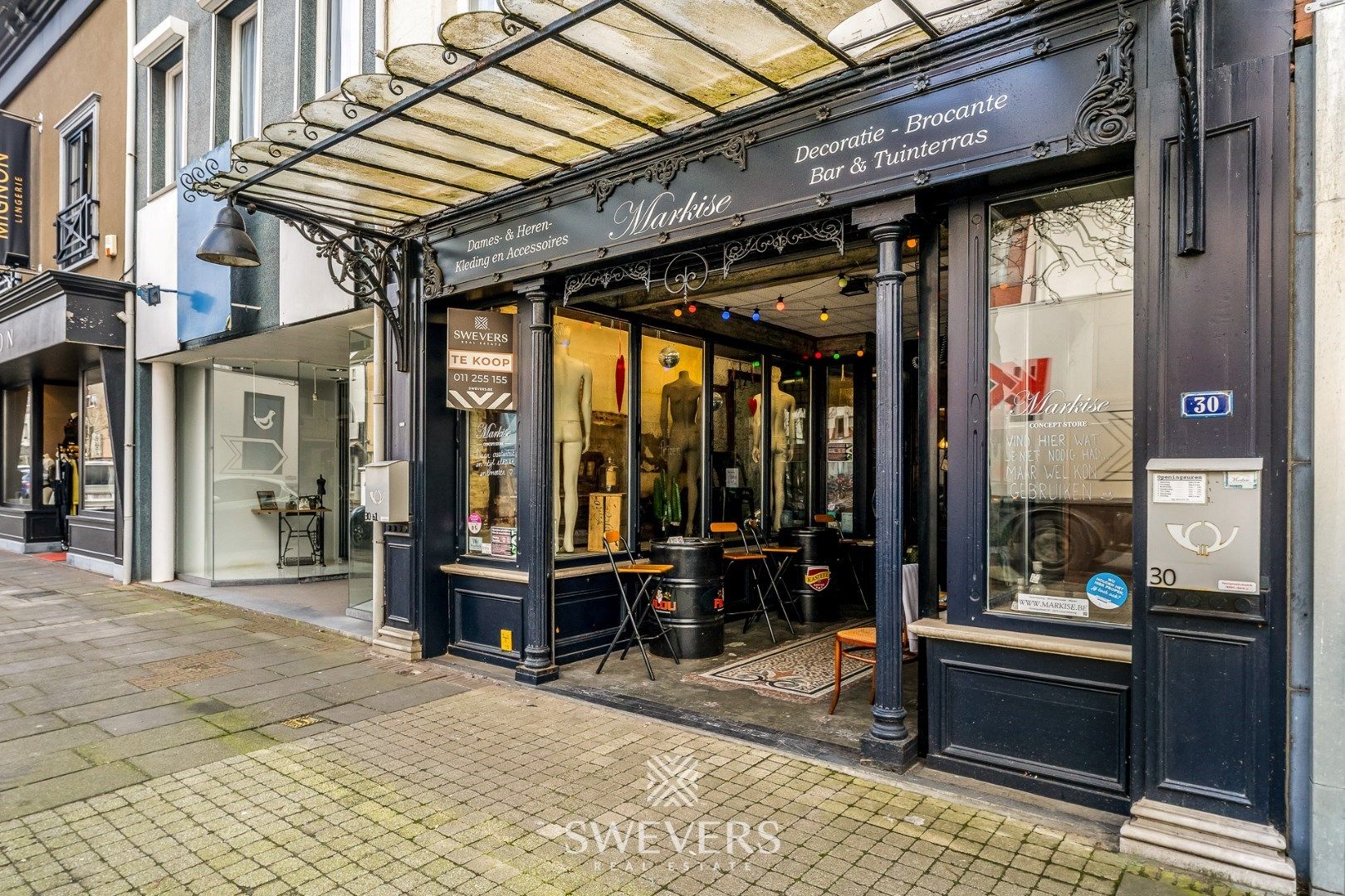 Handelsruimte van 187m² met terras en berging centrum Leopoldsburg foto 32
