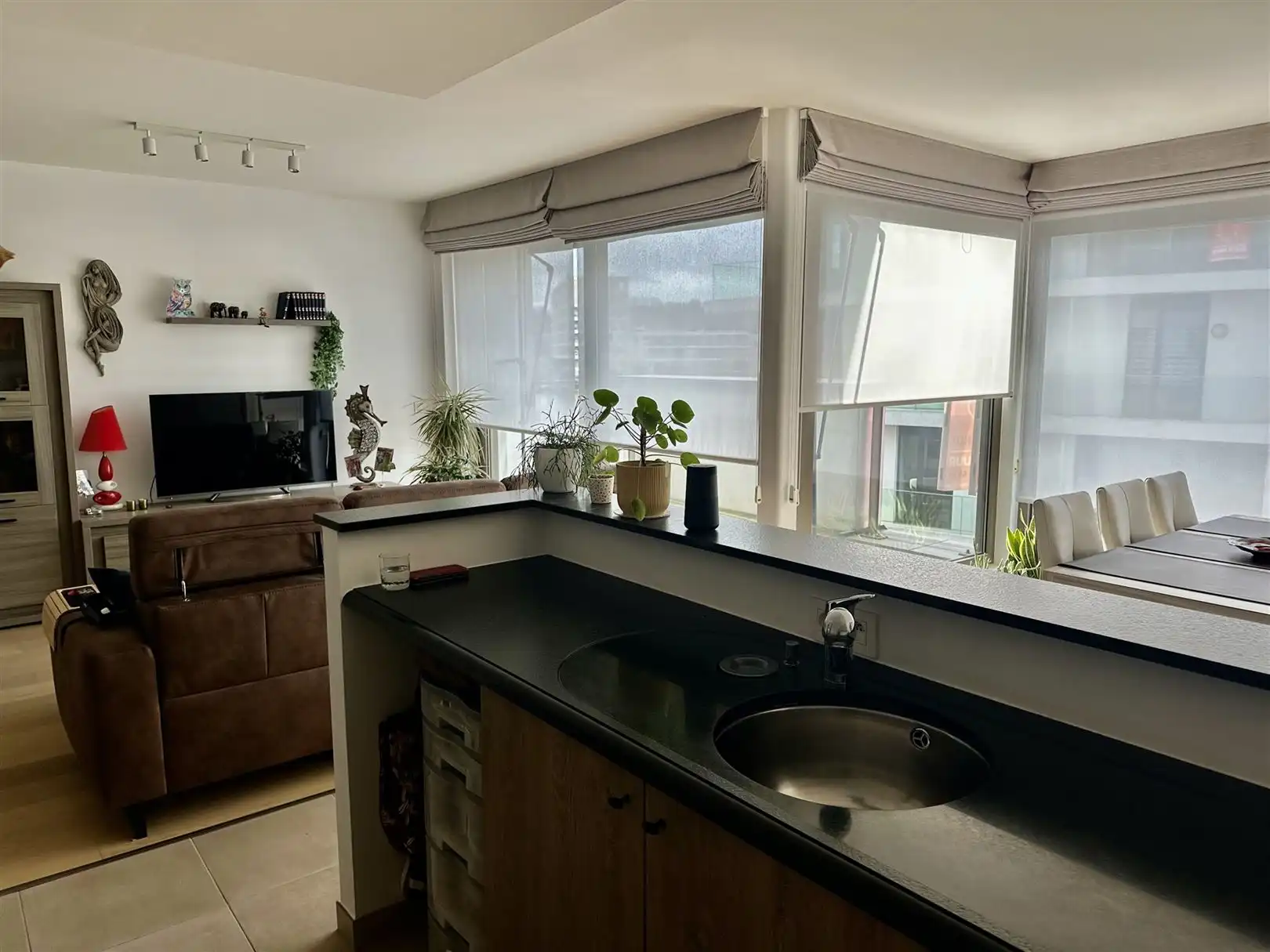 Ruim 2 slpk appartement met zicht op de Schelde foto 5