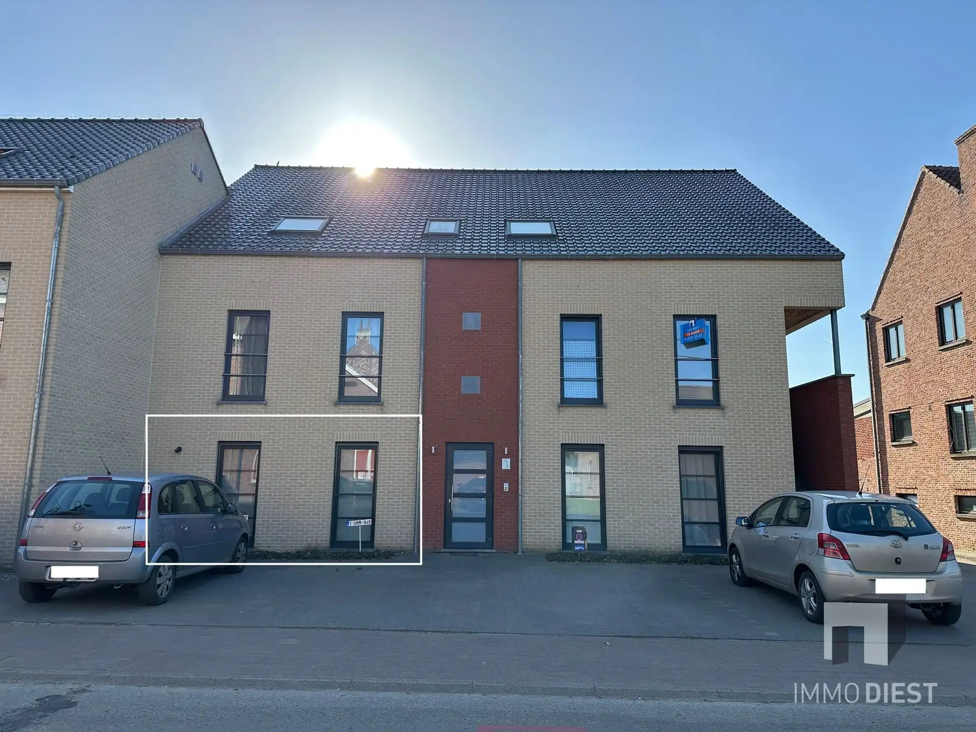 Gelijkvloers appartement met 2 slaapkamers en ruim terras foto 2