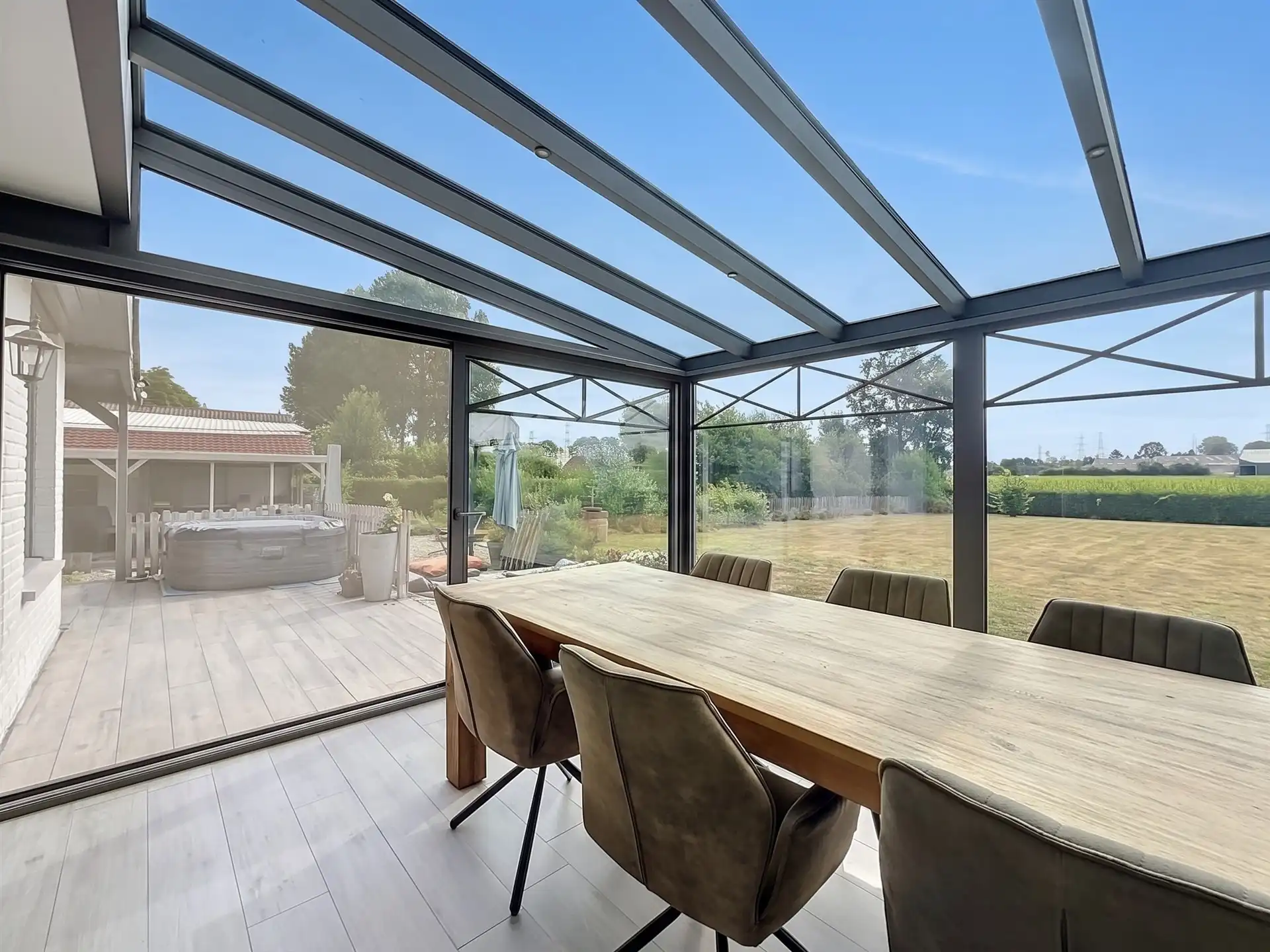 Prachtige bungalow met rust, ruimte en groen op een prachtig perceel van 4.000 m² in Temse (Velle) foto 10