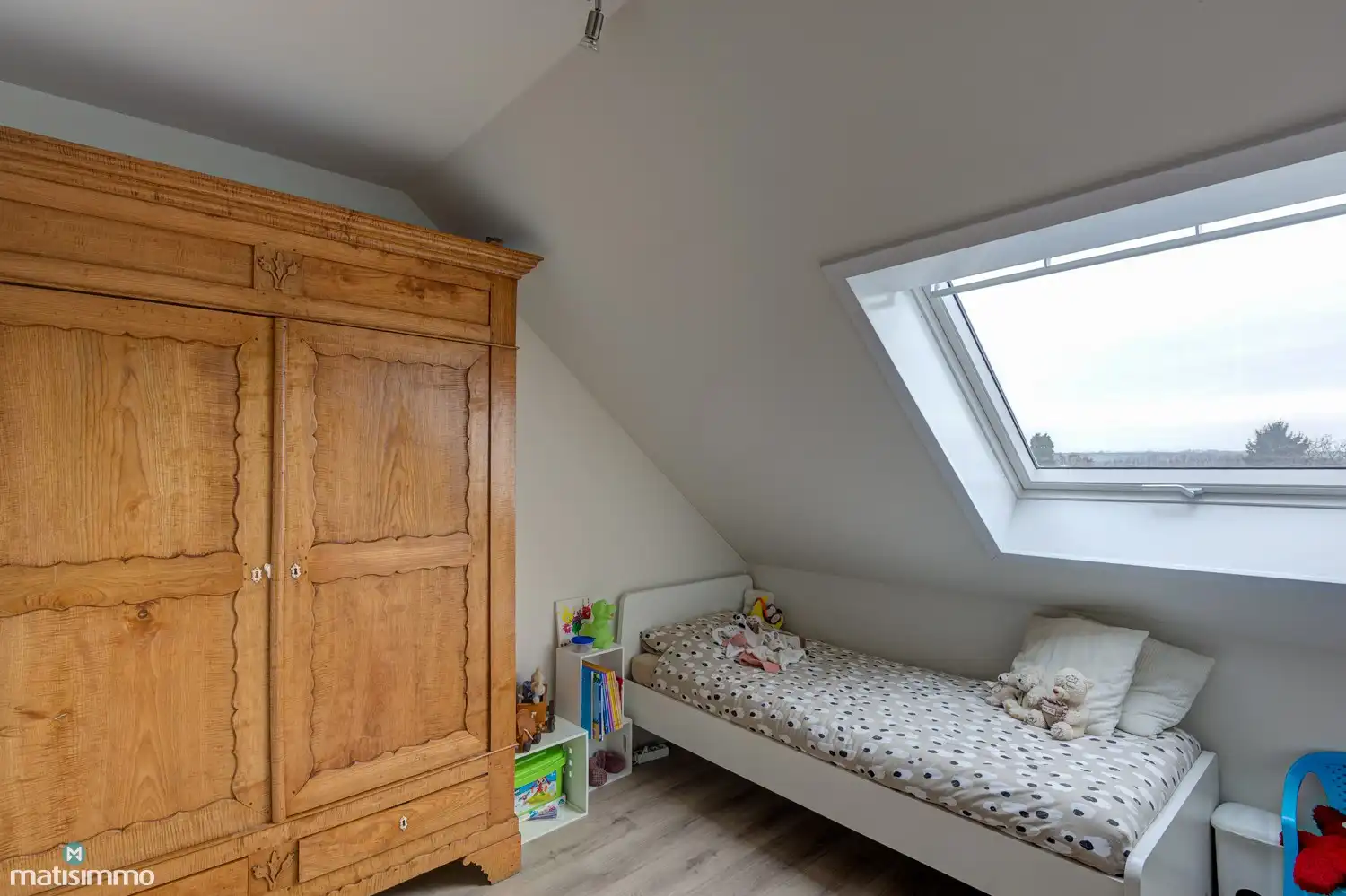 RIANT, INSTAPKLAAR DUPLEXAPPARTEMENT MET 2 SLAAPKAMERS EN 2 AUTOSTAANPLAATSEN IN MOELINGEN foto 16