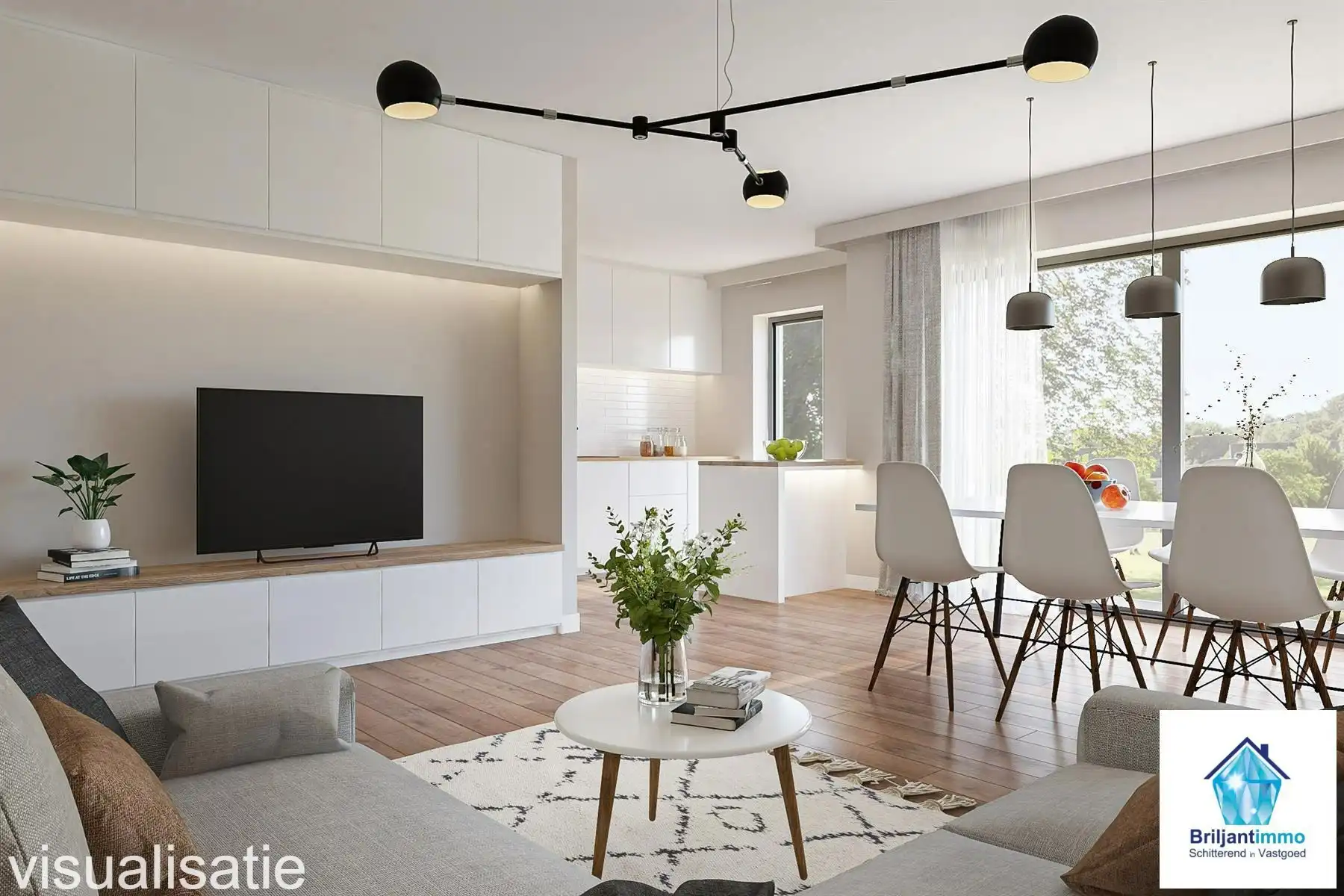 Gelijkvloers BEN appartement van 94m² met privéterras & tuin foto {{pictureIndex}}