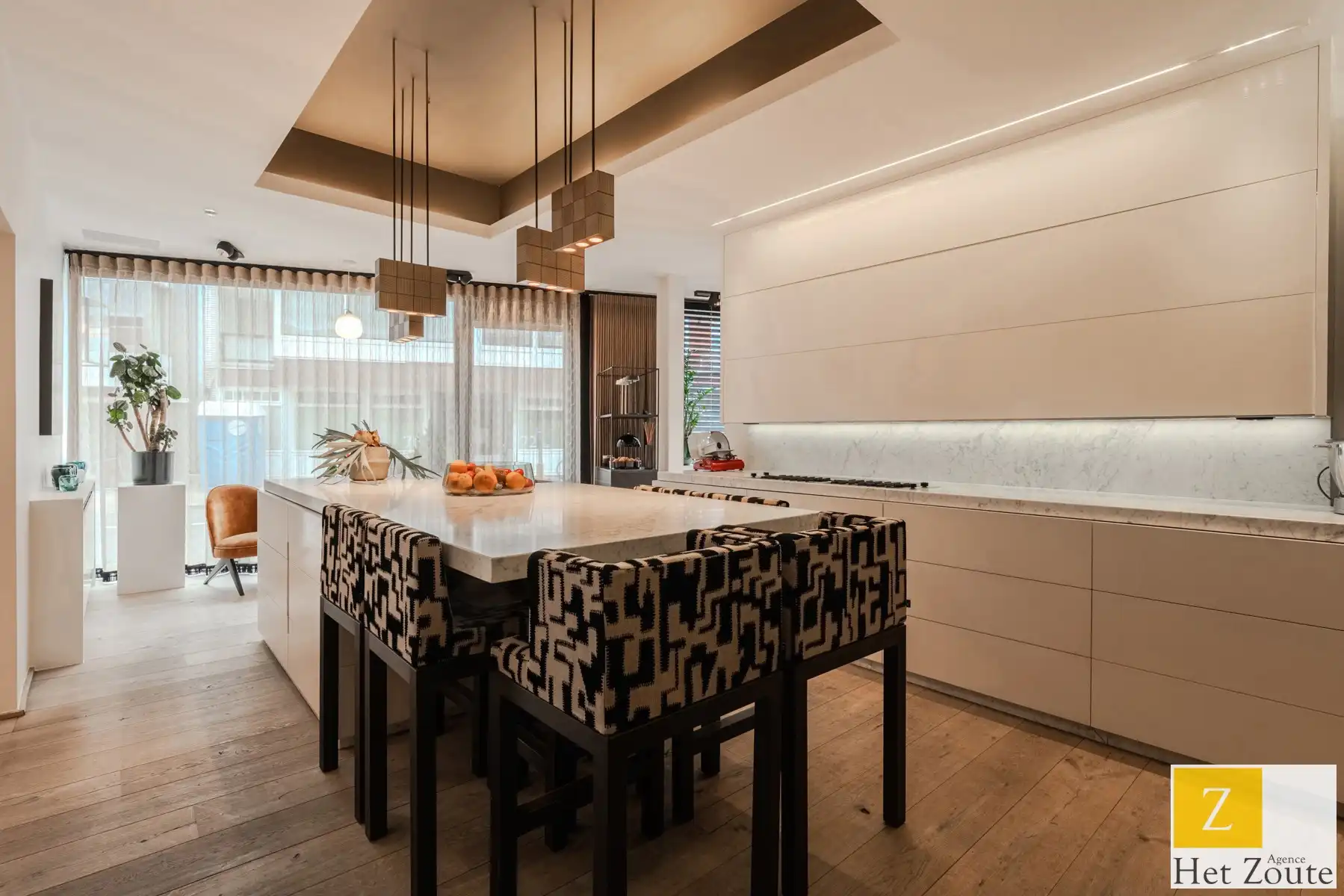 Exclusief lumineus gelijkvloers design appartement in knokke foto 10