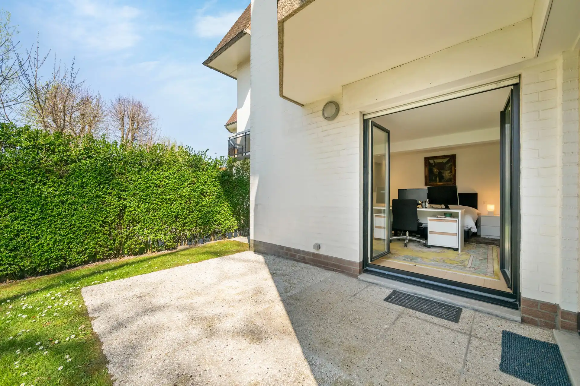 Zonovergoten tuinappartement in het Zoute foto 15