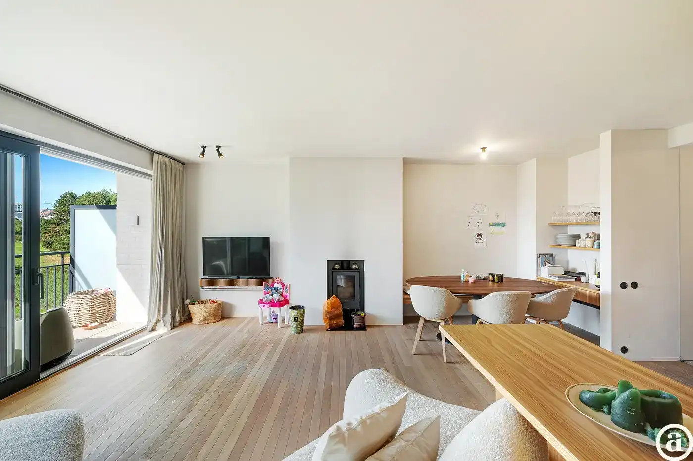 Lumineus appartement met fantastisch open zicht op de Approach Golf in het Zoute. foto 6
