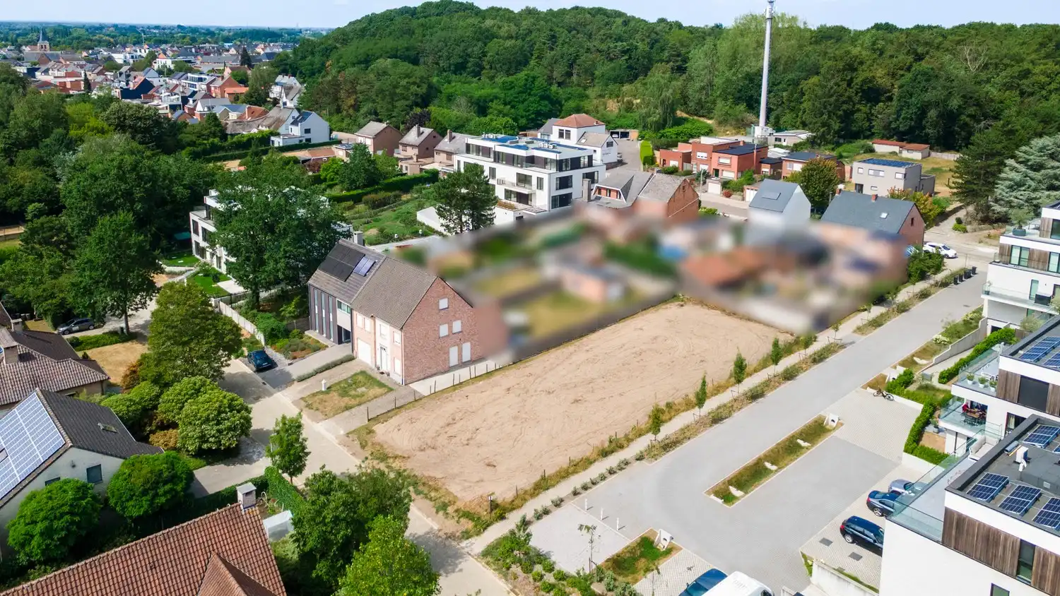 Bouwgrond open bebouwing op perceel van 917 m² te Beerzel foto 3