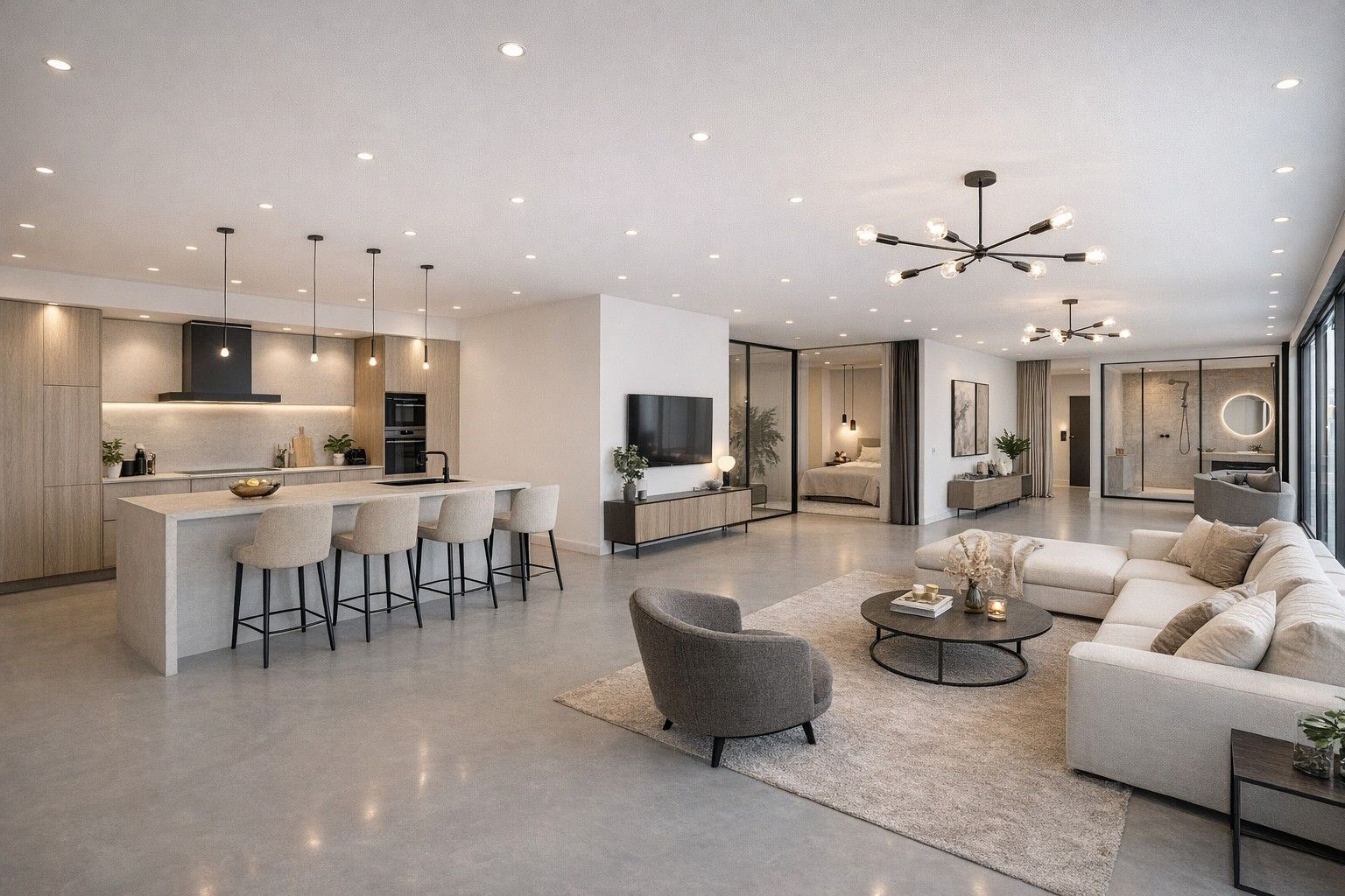 NB BEDRIJFSPAND bestaande uit MAGAZIJN met TOONZAAL/BURELEN en casco LOFT-APPARTEMENT met groot TERRAS. Op ambachtelijke zone "Schatting" te Zedelgem foto 6