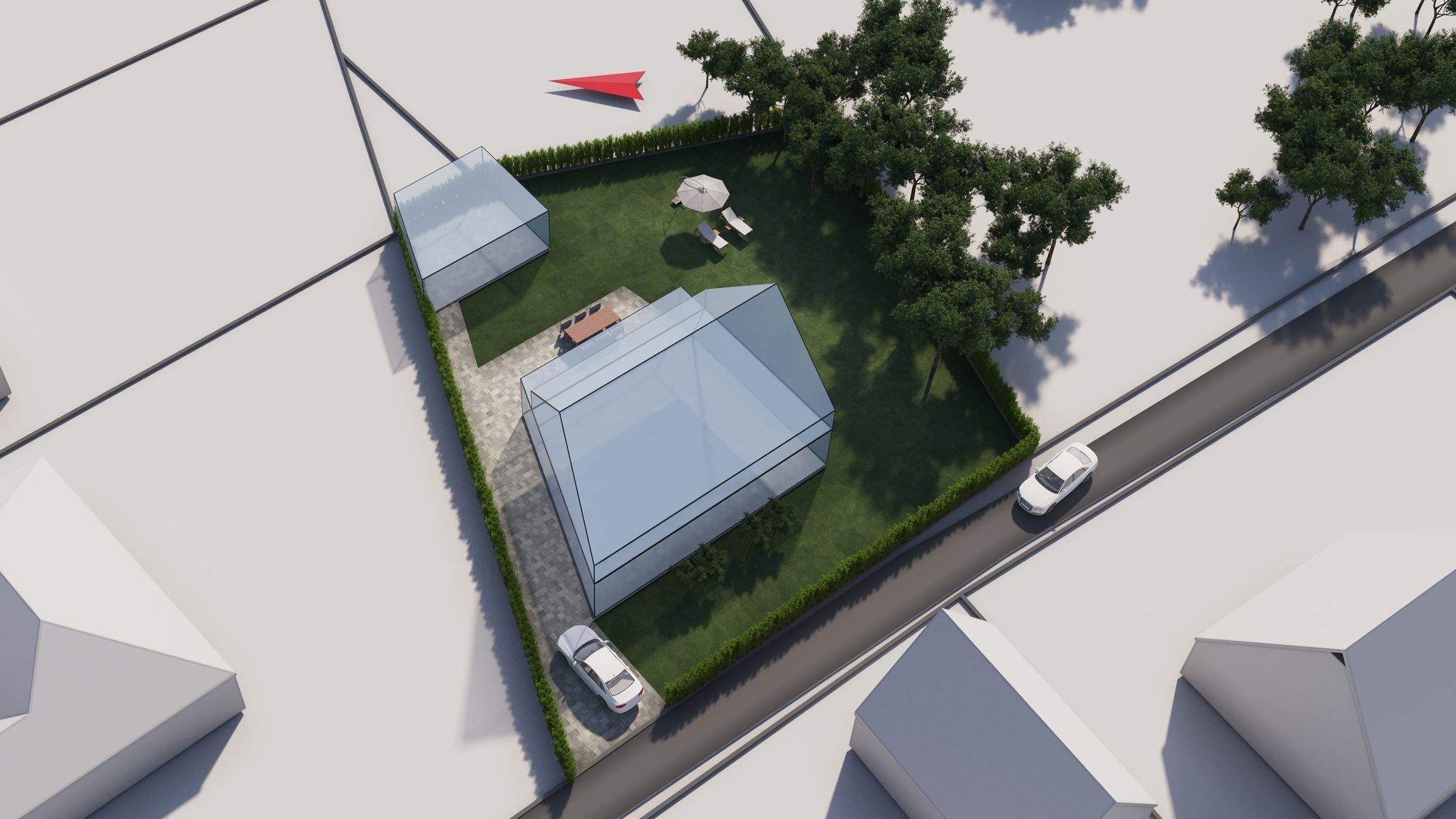 Bouwgrond van 861m² voor open bebouwing TOPLIGGING foto 2