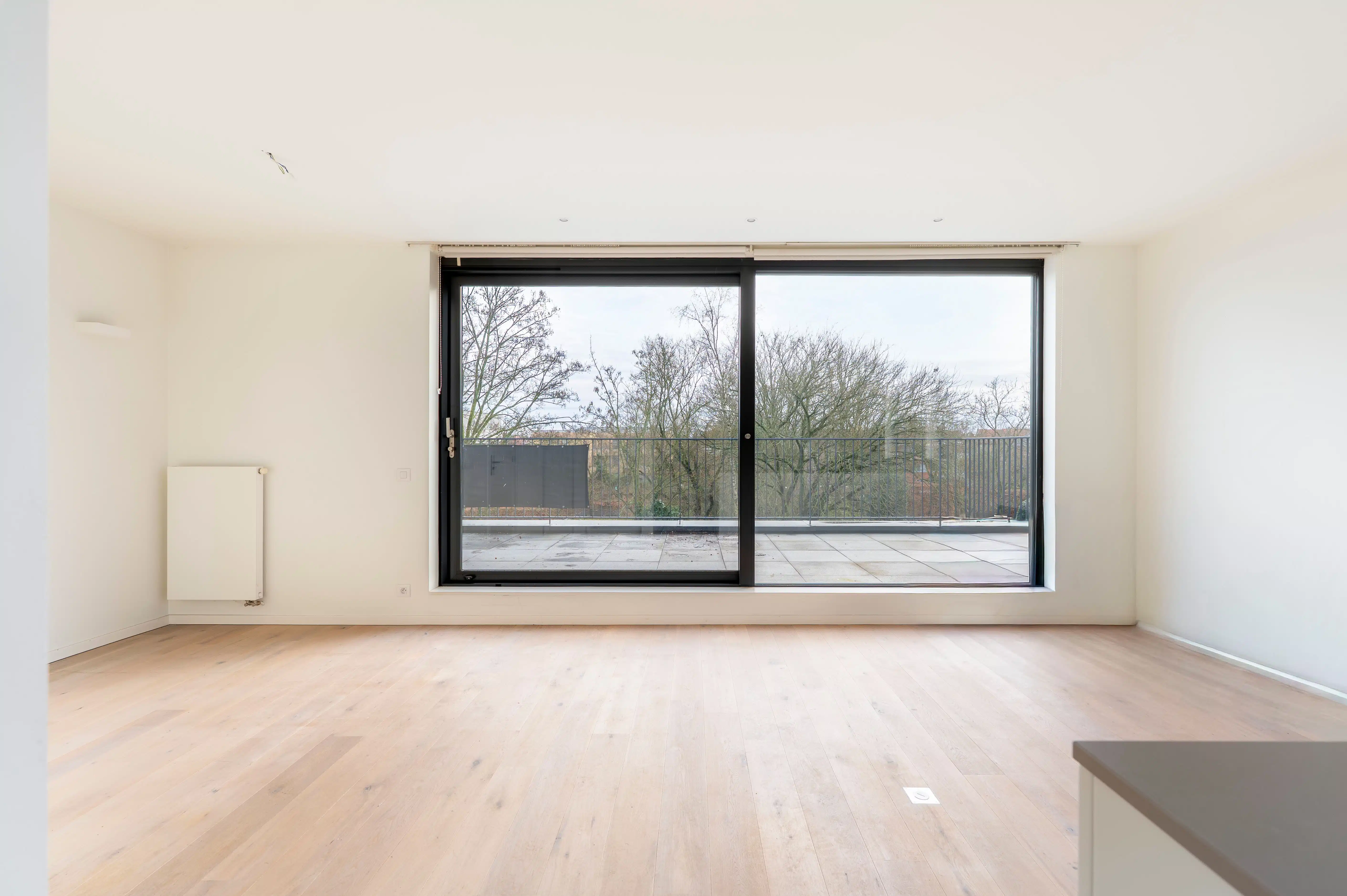 één slaapkamer appartement met groot terras in Mariaburg-Ekeren te huur! foto 5