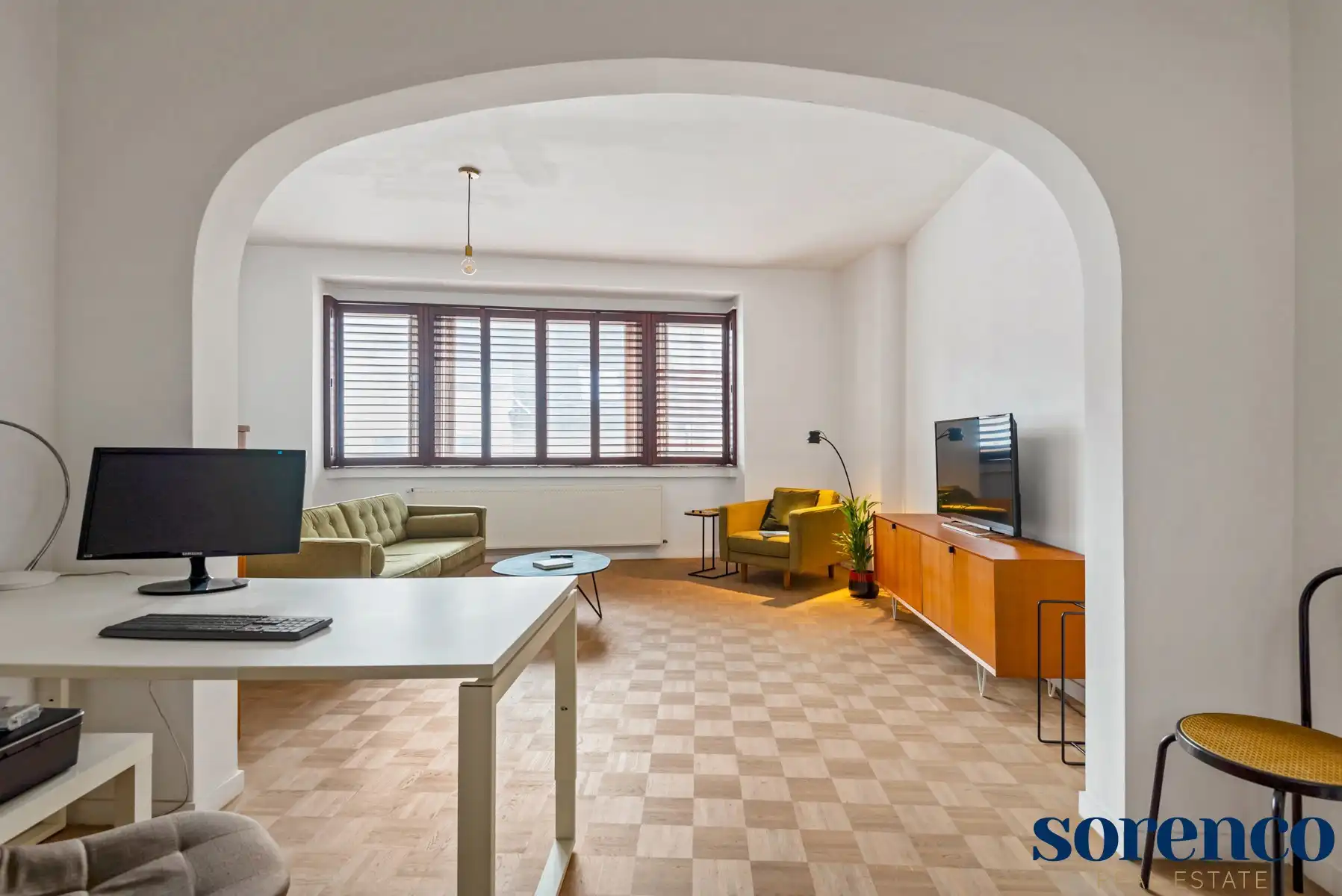 Antwerpen - gemeubeld duplex 2 slpk app. met terras foto 5