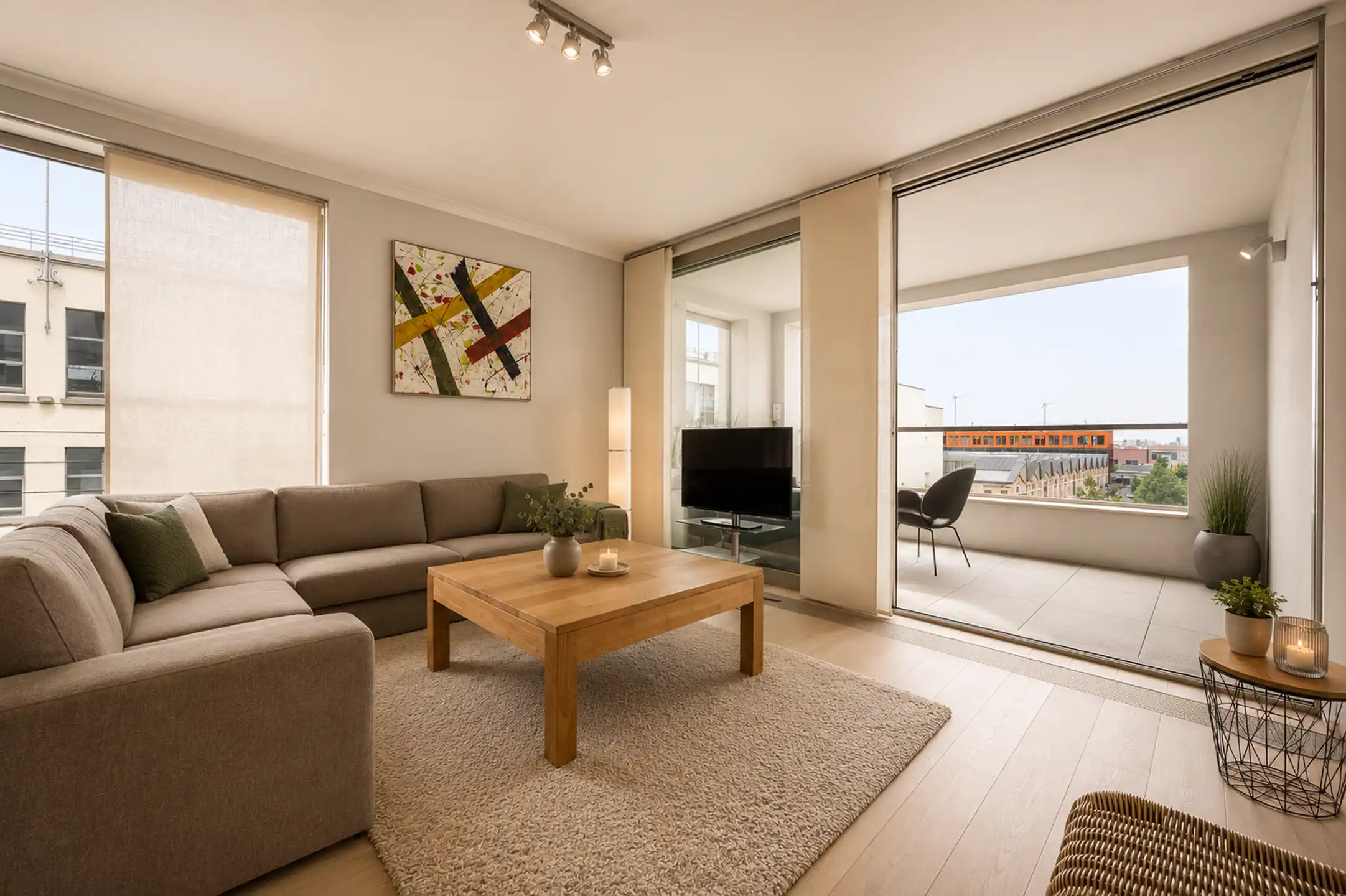 Stijlvol appartement met terras aan het Eilandje foto 5