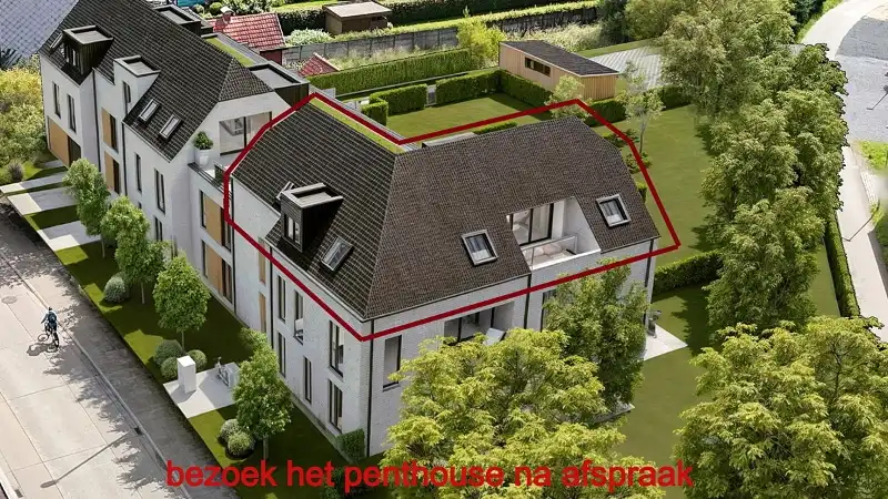 Penthouse nieuwbouw 141m² met terras 8m² op het westen foto 4