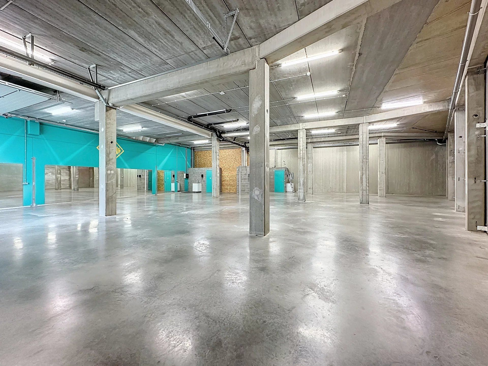 Ruime industriehal 380m² met 2 poorten en luifel van 36m² op toplocatie! foto 6