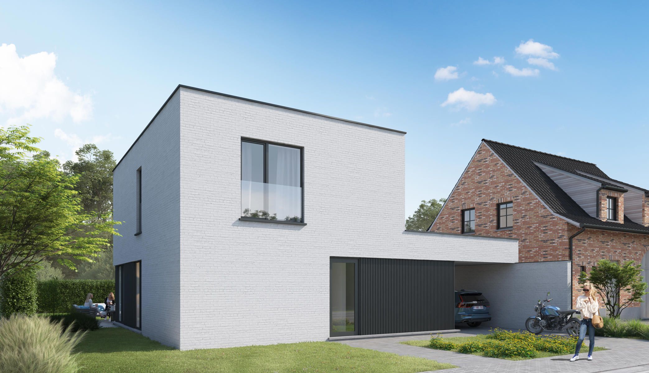 Moderne, vrijstaande woning foto 1