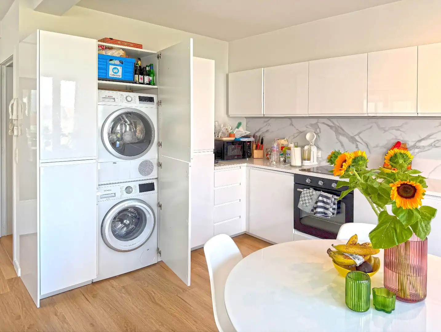 Gezellig 1-slaapkamerappartement met panoramisch zicht in het stadscentrum foto 4