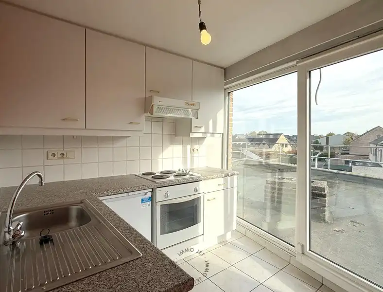 Dakappartement met 1 slaapkamer en garage in hartje Beveren foto 6