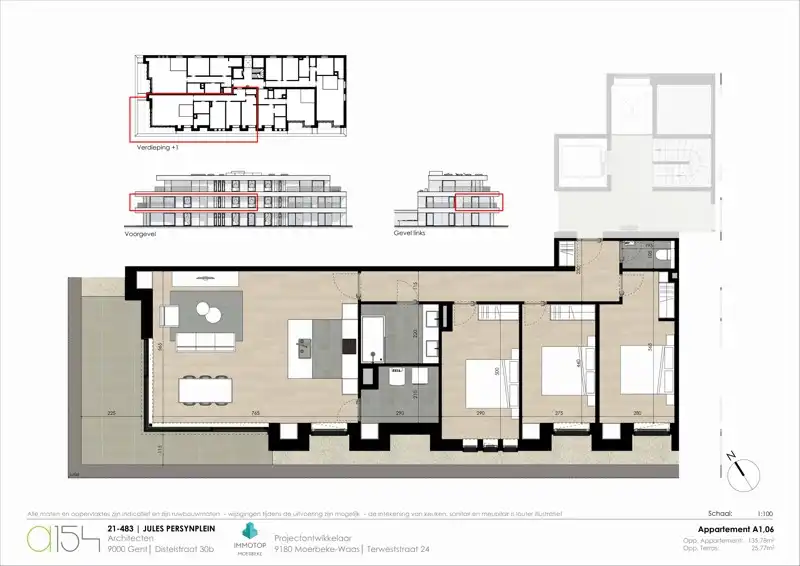 MOGELIJKHEID AANKOOP NIEUWBOUW à 6% BTW - LUXUEUS APPARTEMENT TE KOOP OP TOPLOCATIE IN LOCHRISTI (WACHTEBEKE) - PRIJS INCLUSIEF ONDERGRONDSE PARKEERPLAATS EN KELDERBERGING foto 18