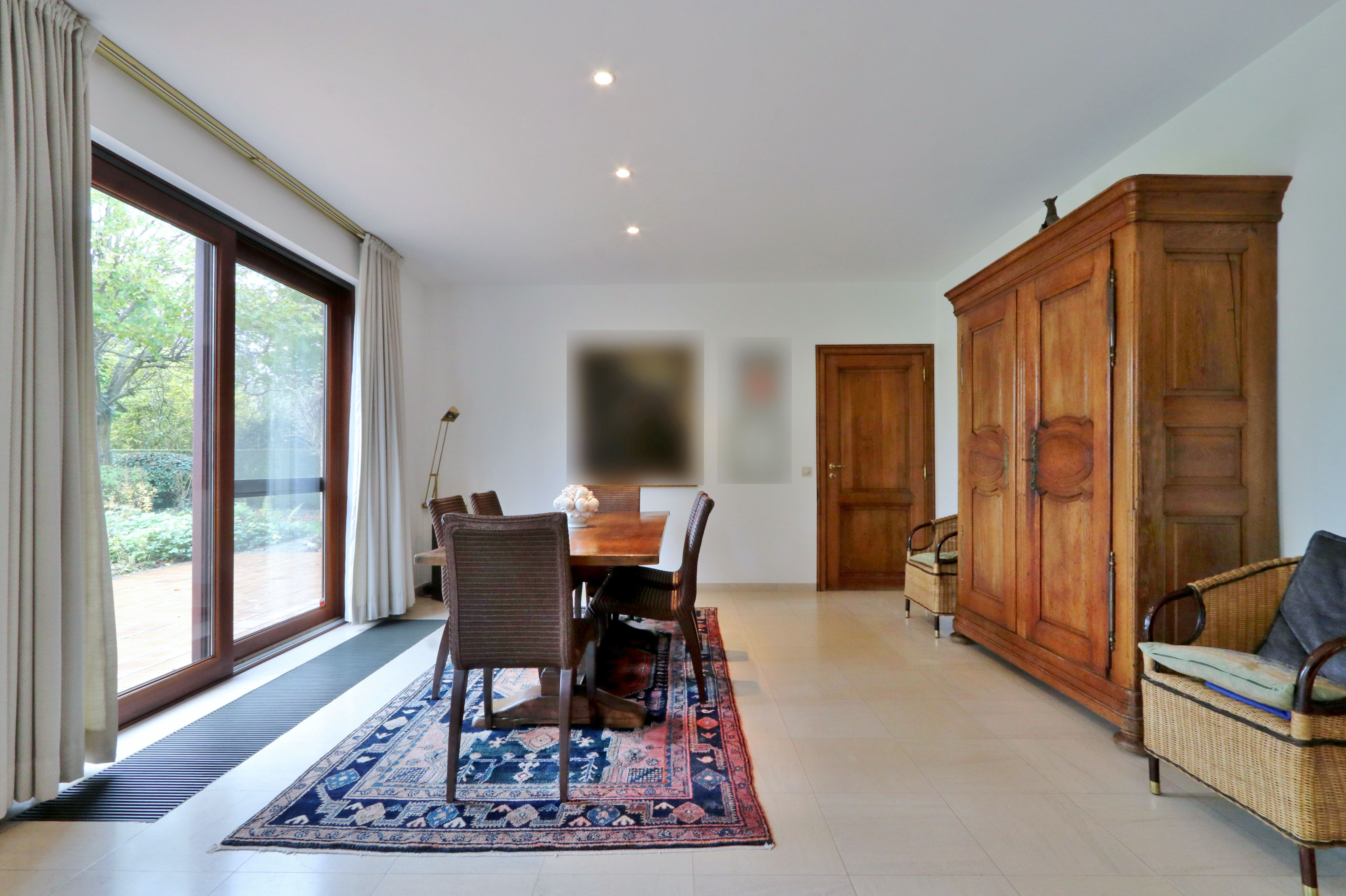 Wolvertem-MEISE:magnifieke Z-geörienteerde VILLA in residentiële wijk foto 3