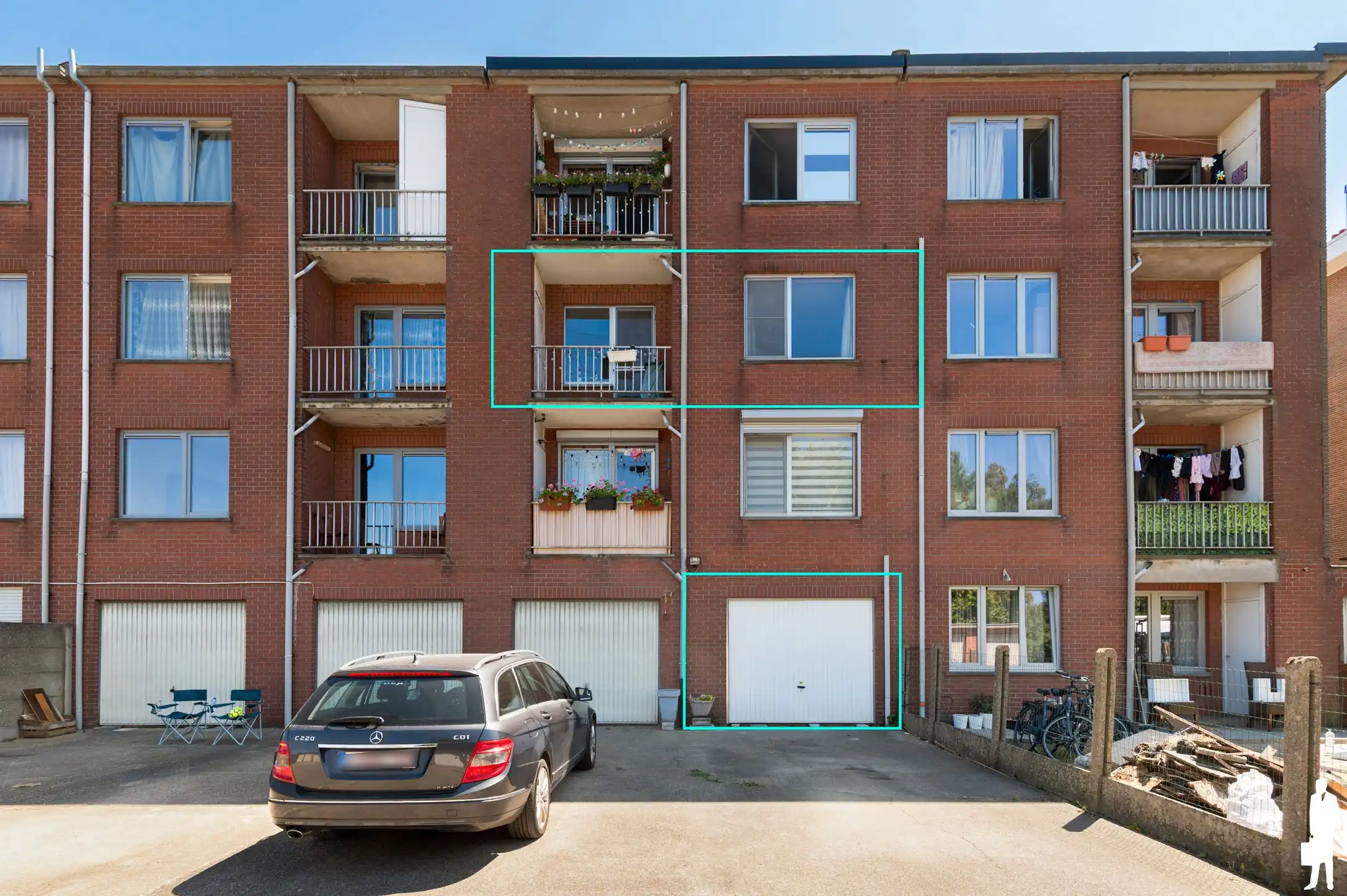 Ruim, instapklaar app. (97m²) met garage op toplocatie  foto 23