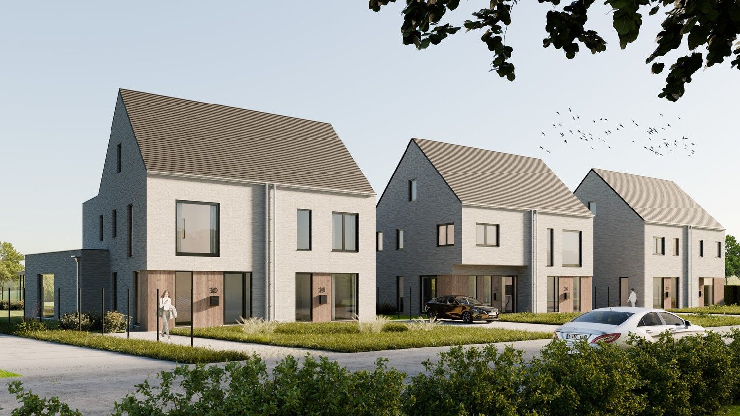 Woonproject met 6 energiezuinige woningen foto {{pictureIndex}}