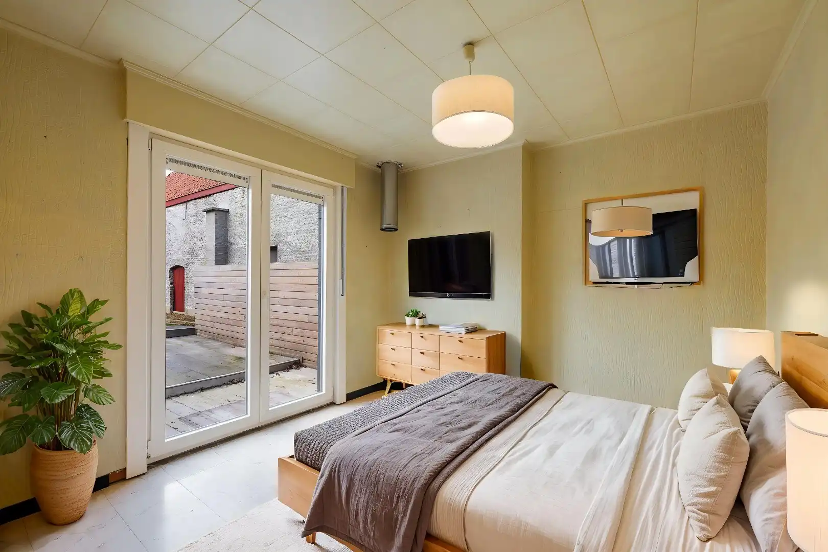 Woning met 3 slaapkamers, zolder, garage en tuin met uitweg in Dadizele-centrum foto 7