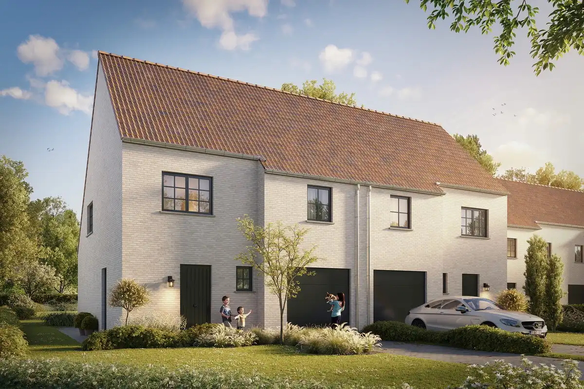 Energiezuinige nieuwbouwwoningen op rustige ligging te Opwijk foto {{pictureIndex}}