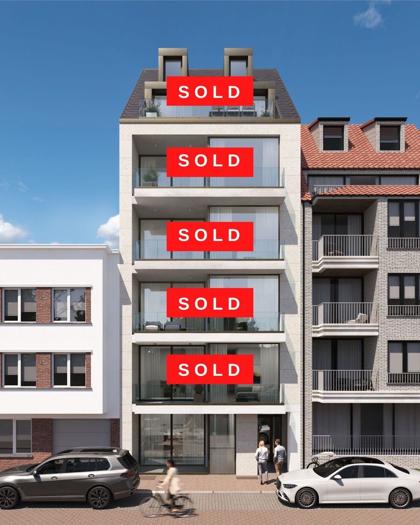 Nieuwbouwproject, waarvan reeds meer van de helft verkocht, met 6 appartementen genietend van open zichten. foto {{pictureIndex}}