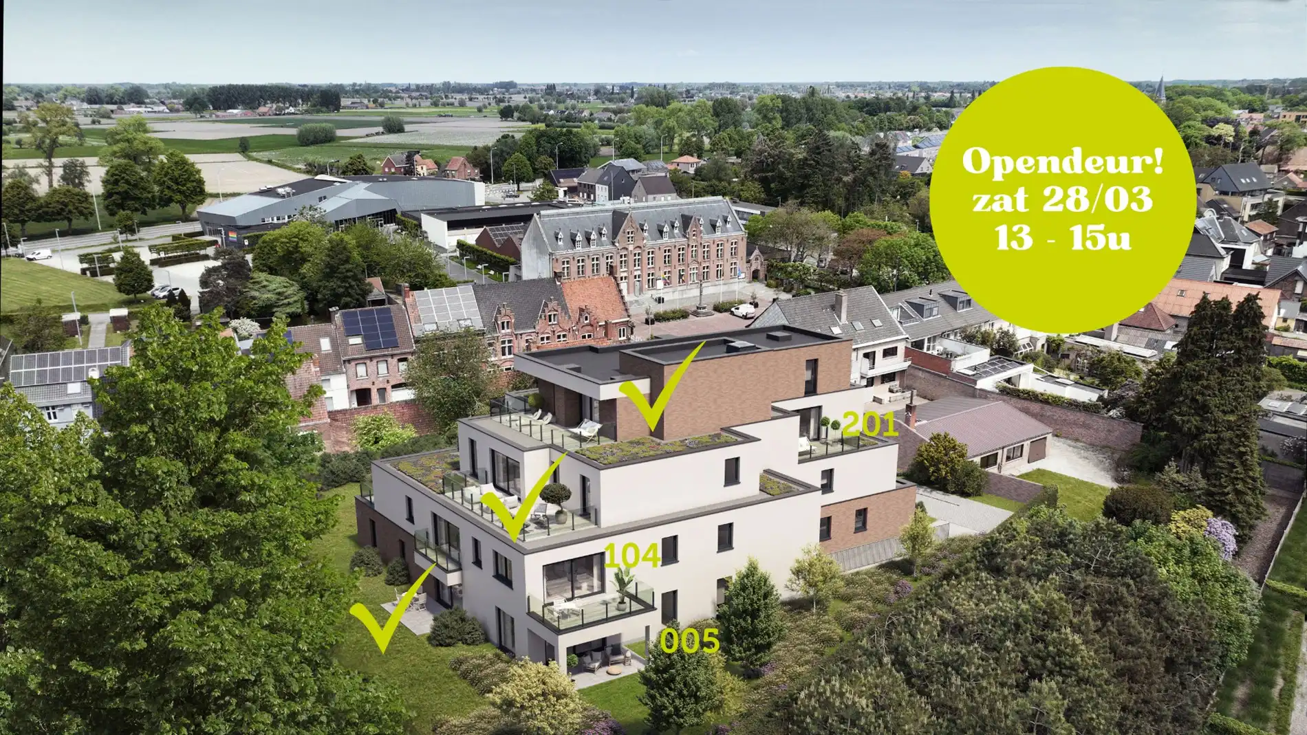 Appartement te koop Bloemendalestraat 125 -/104 - 8730 Beernem