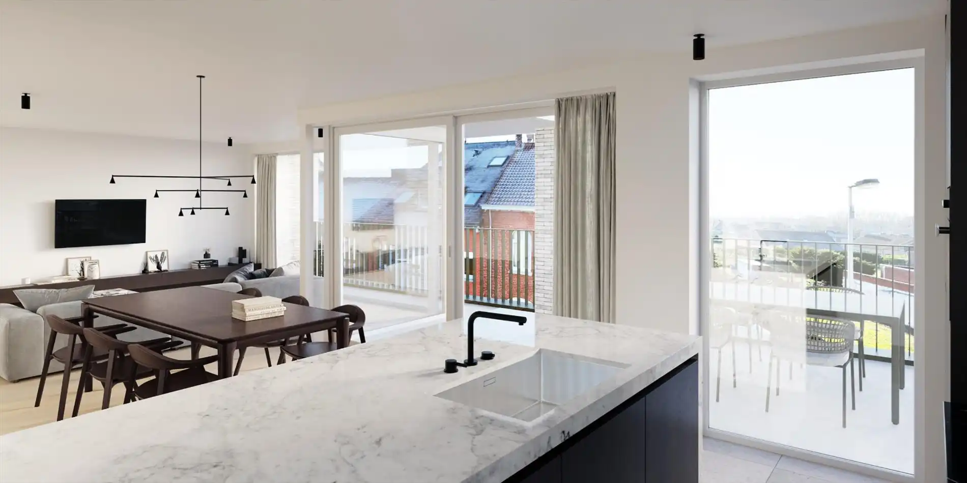 Modern appartement met tuintje foto 6