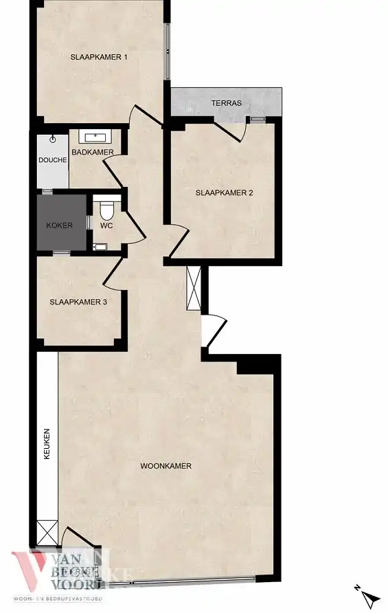 Kwalitatief appartement met groenzicht foto 10