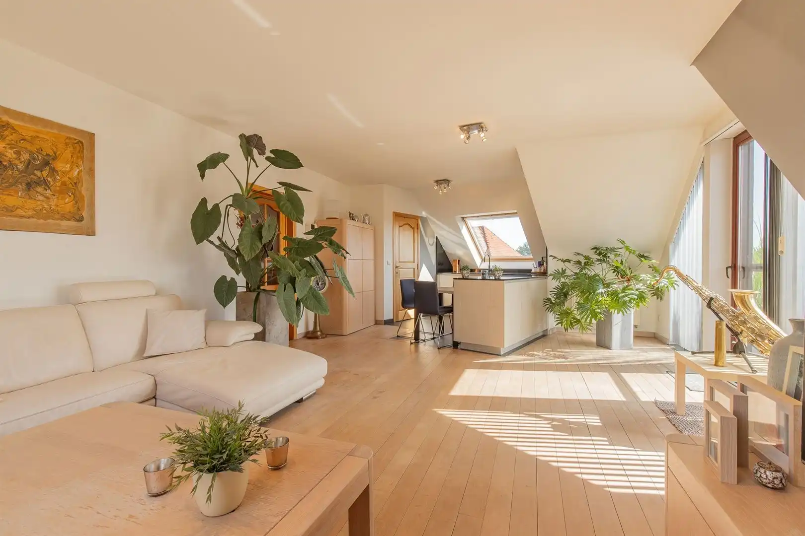 Instapklaar dakappartement met terras en EPC-label A in Beveren foto 2
