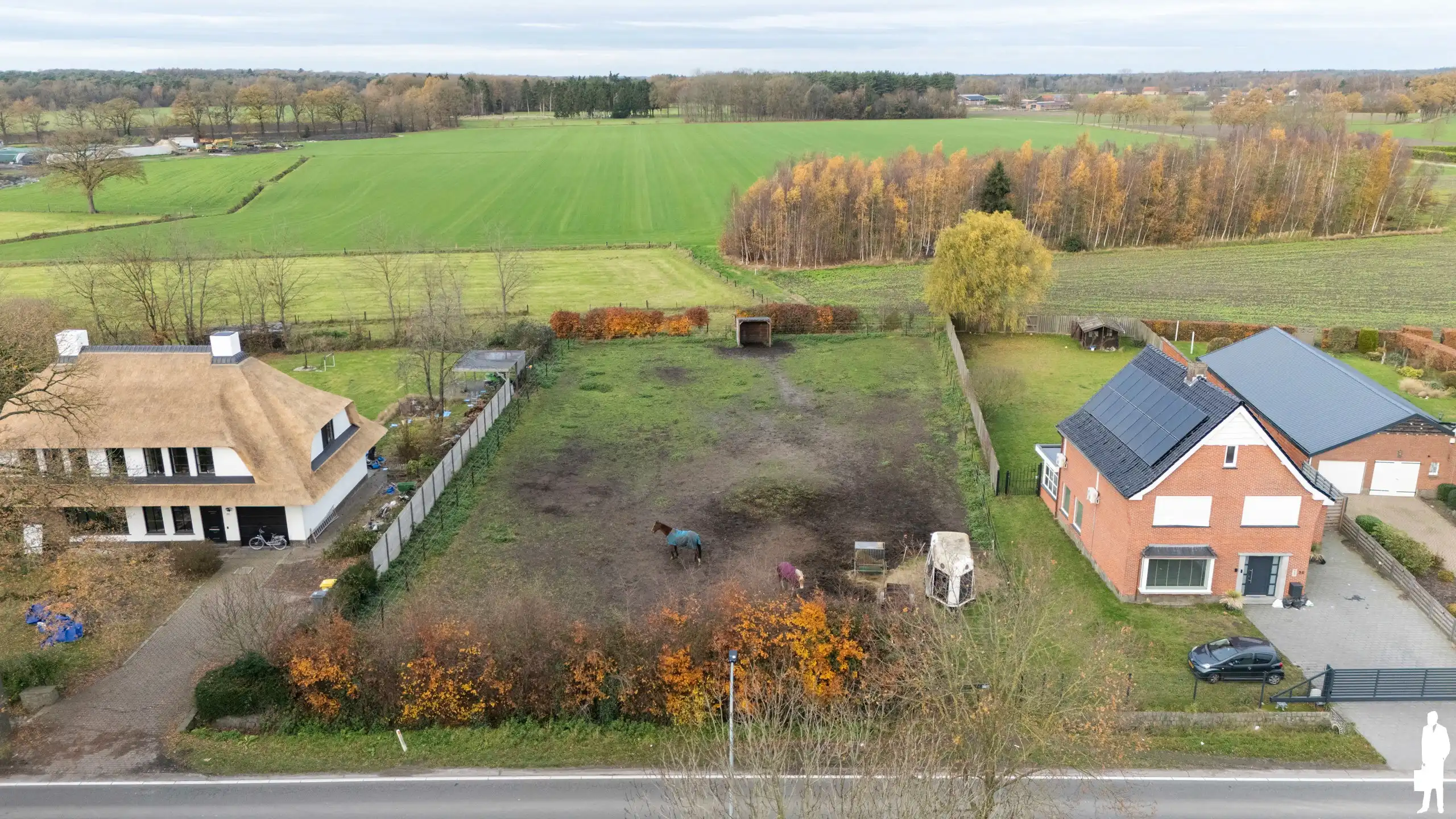 Bouwgrond van 1.069m² met uitzicht op weilanden LOT 1 foto 3