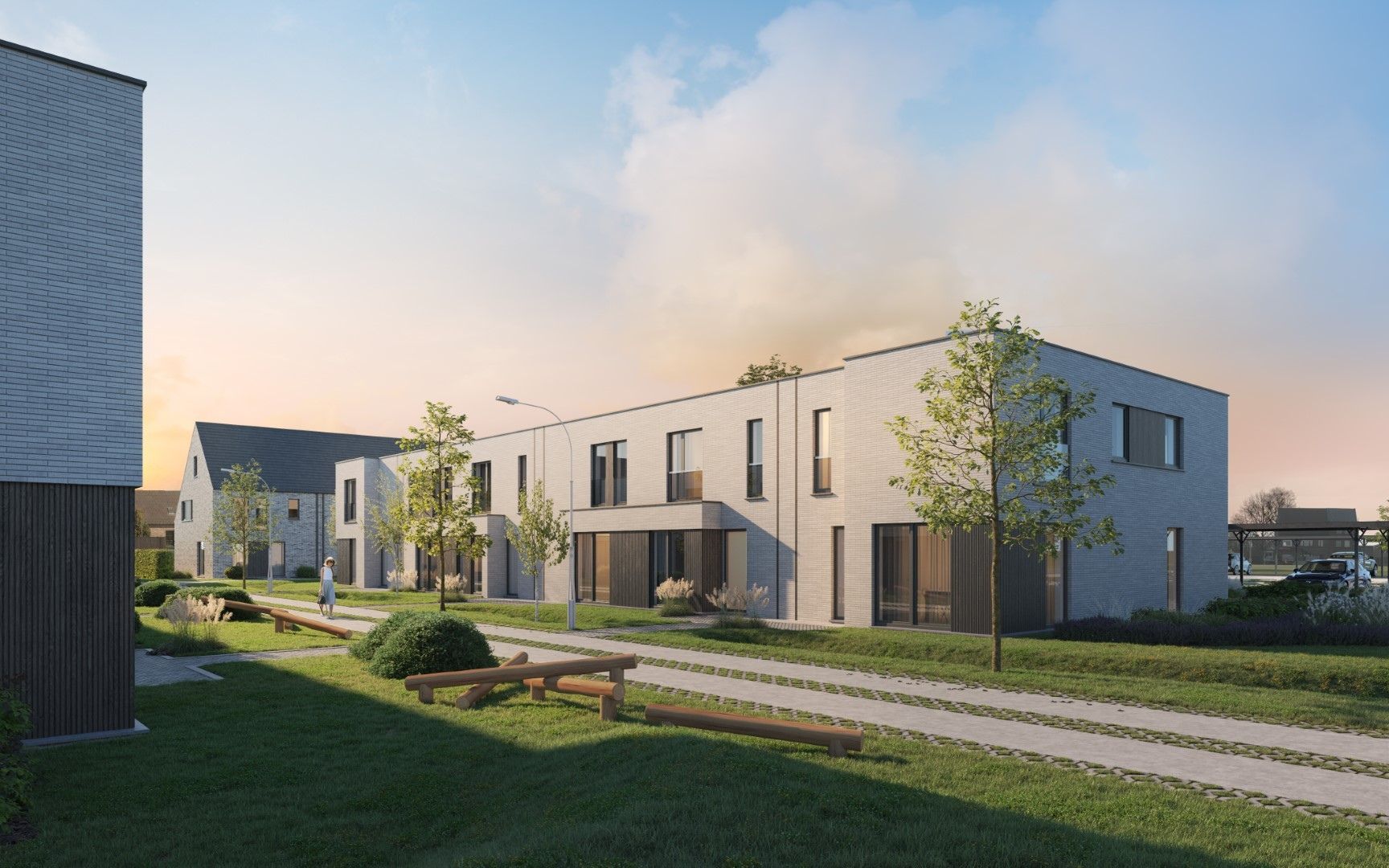 Energiezuinige halfopen bebouwing in Ruddervoorde foto 5