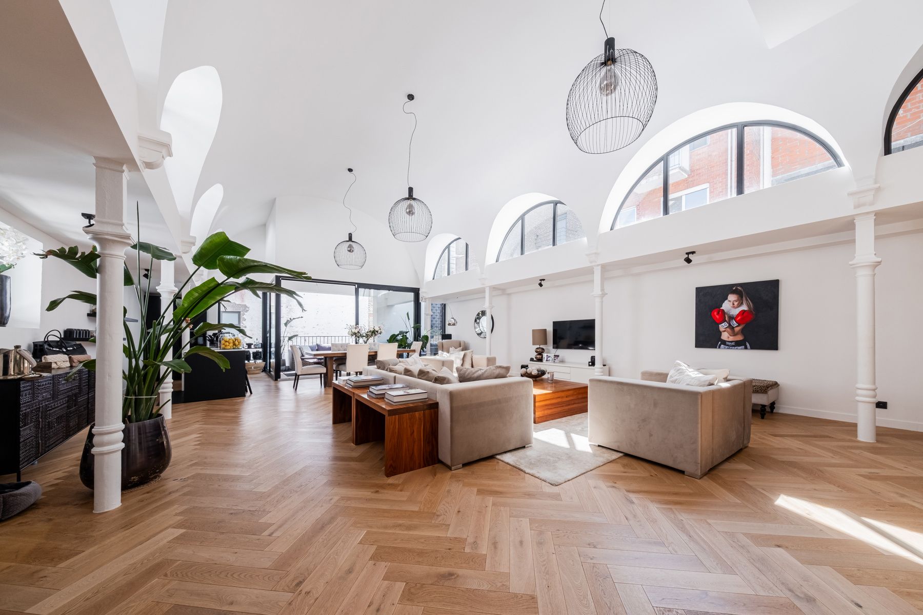 Recent gerenoveerde loft op het Eilandje met terras ca. 15m2 foto 14