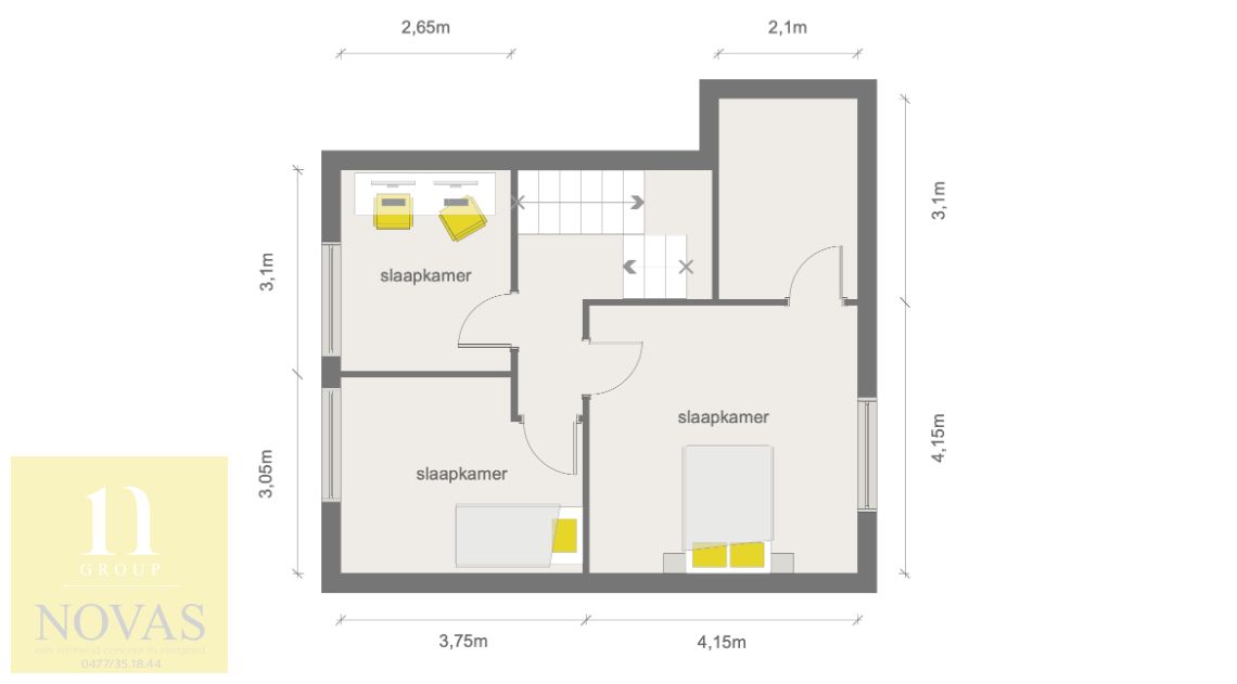 Gezellige woning met 3 slaapkamers, fijne woonkamer en diepe tuin foto 16