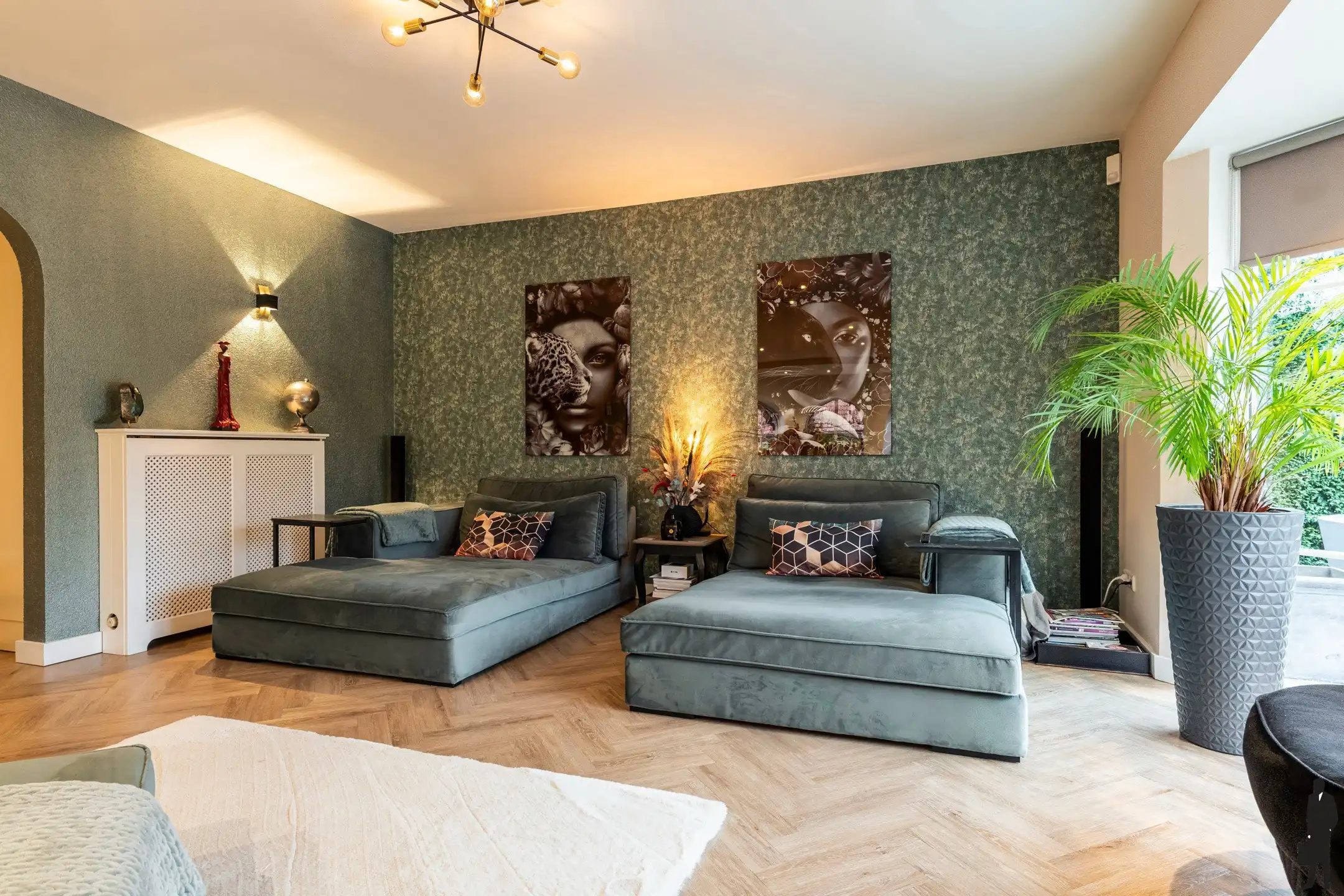 Exclusieve villa met gastenverblijf en zwembad op de grens in Weelde foto 9