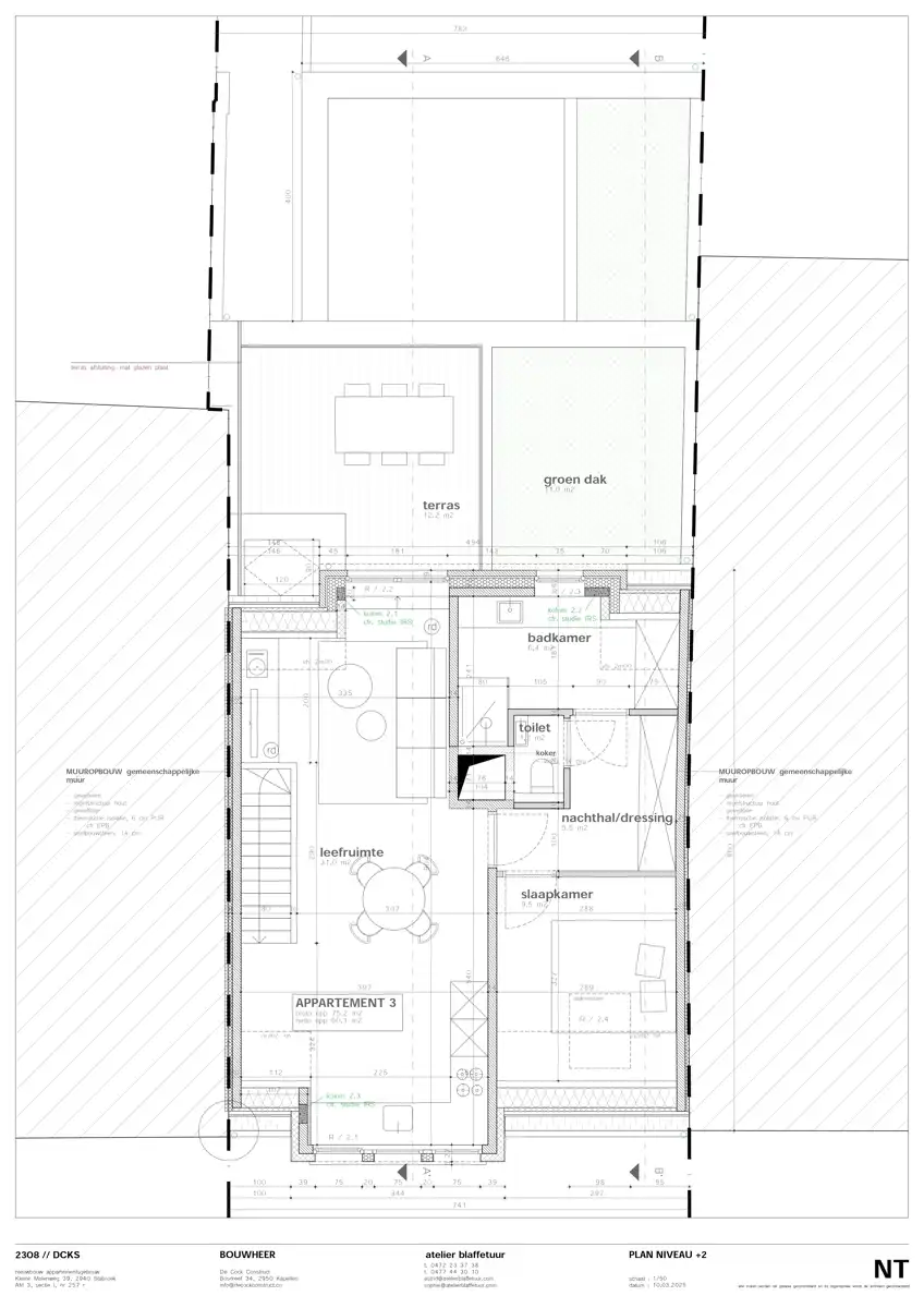 Prachtig nieuwbouwappartement met 1 slpk, terras en garage! foto 4