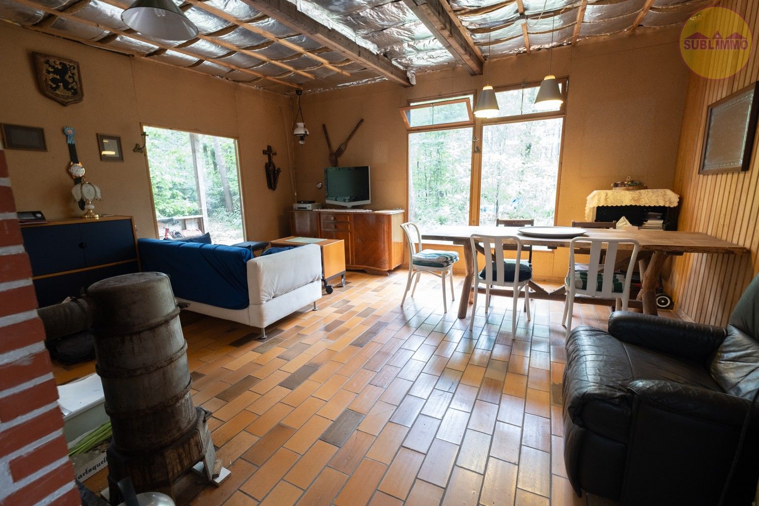 Chalet op groene locatie te Meerhout op een perceel recreatiegebied van 44a19ca foto 7