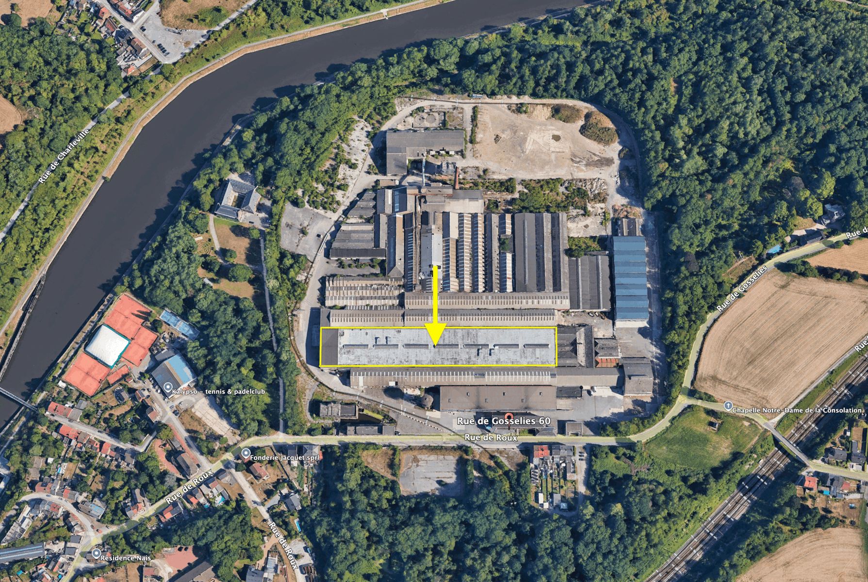 Opslagplaats te huur te ROUX foto 3