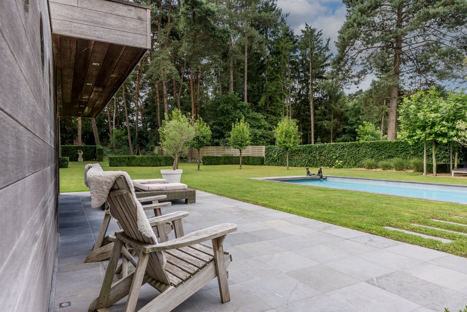 Prachtig gelegen villa met zwembad op 33 are tegen de Keiheuvel ! foto 32