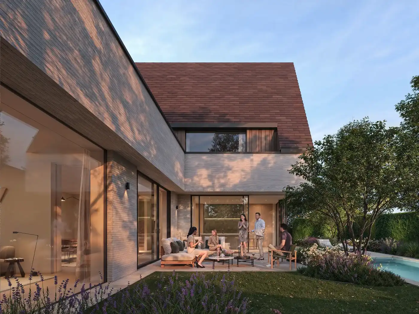 Lot1 : perceel van 871m² aan de Magere Schorre. foto 8