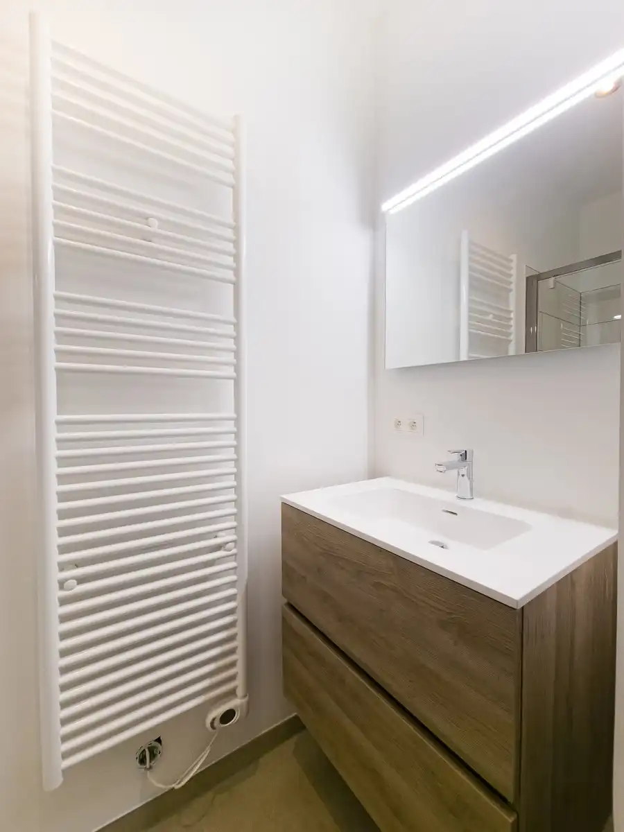 Lichtrijk appartement met terras dicht van de Schelde  foto 11