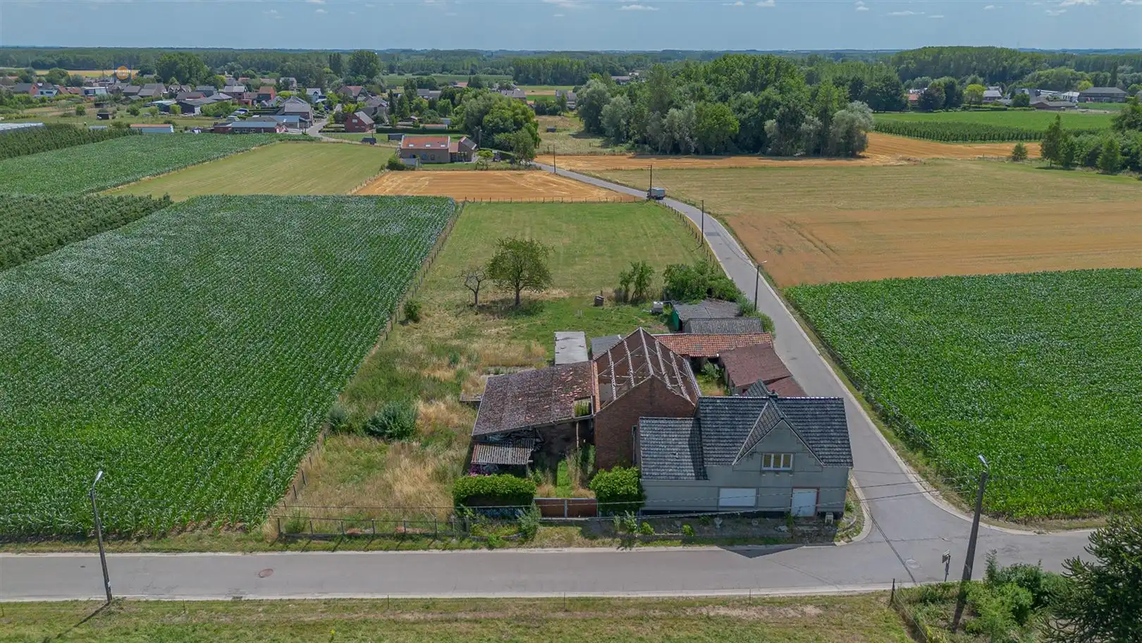 Te renoveren vierkantshoeve op toplocatie foto 6