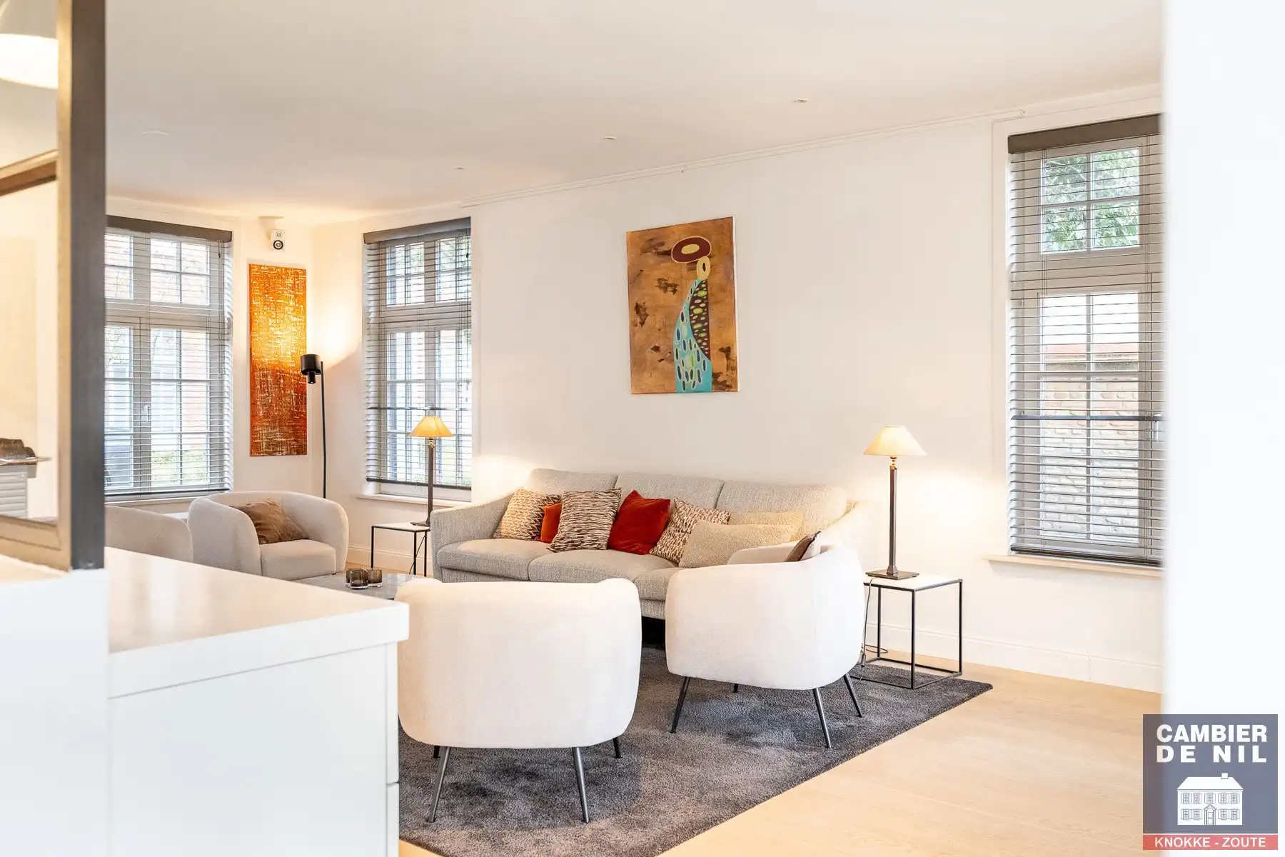 Instapklare , gemeubelde woning gelegen in Oud-Knokke vlakbij de groentenmarkt foto 13