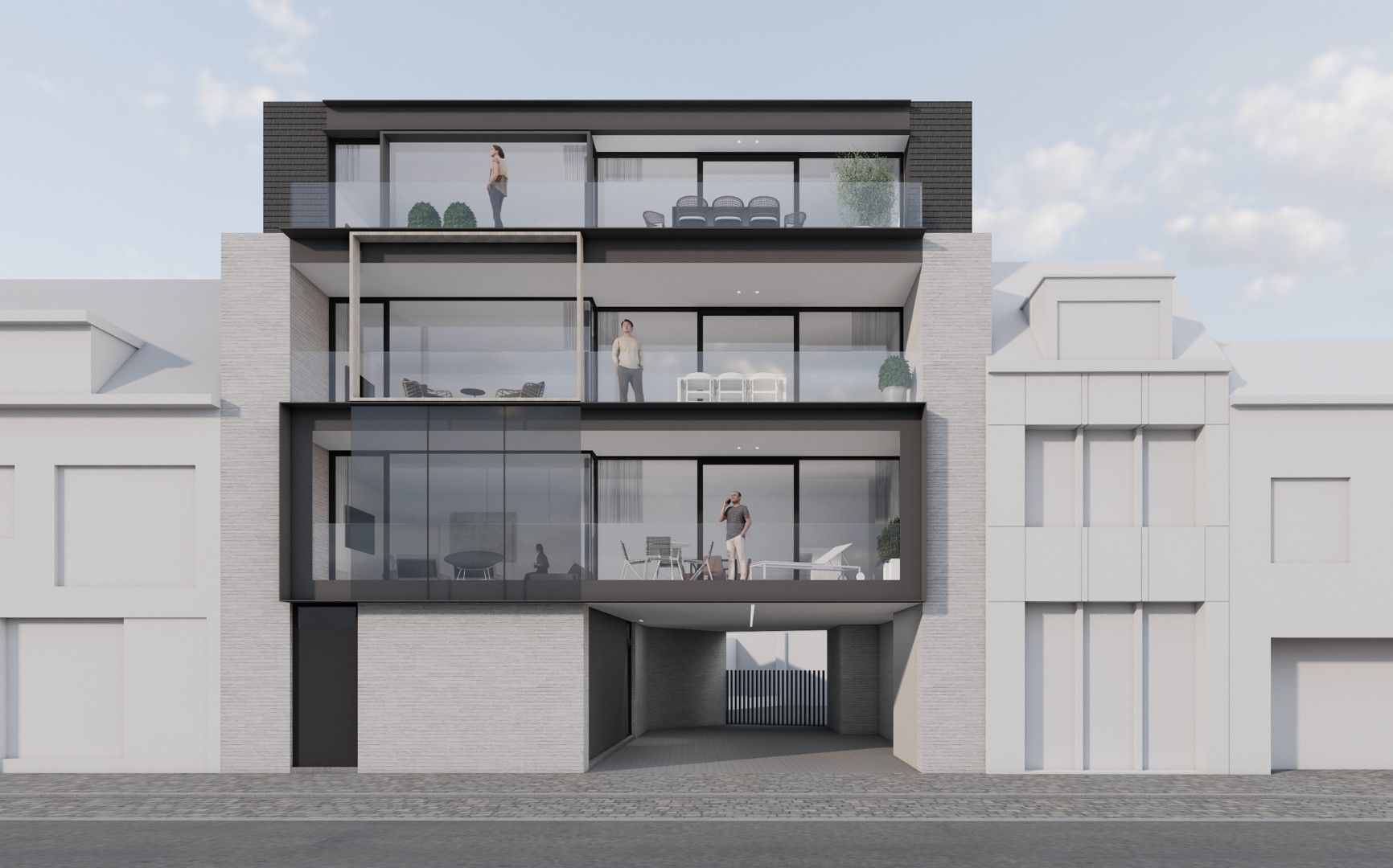 Nieuwbouwappartement in residentie 'Villa Fortuna' in het hartje van Tielt! foto 3