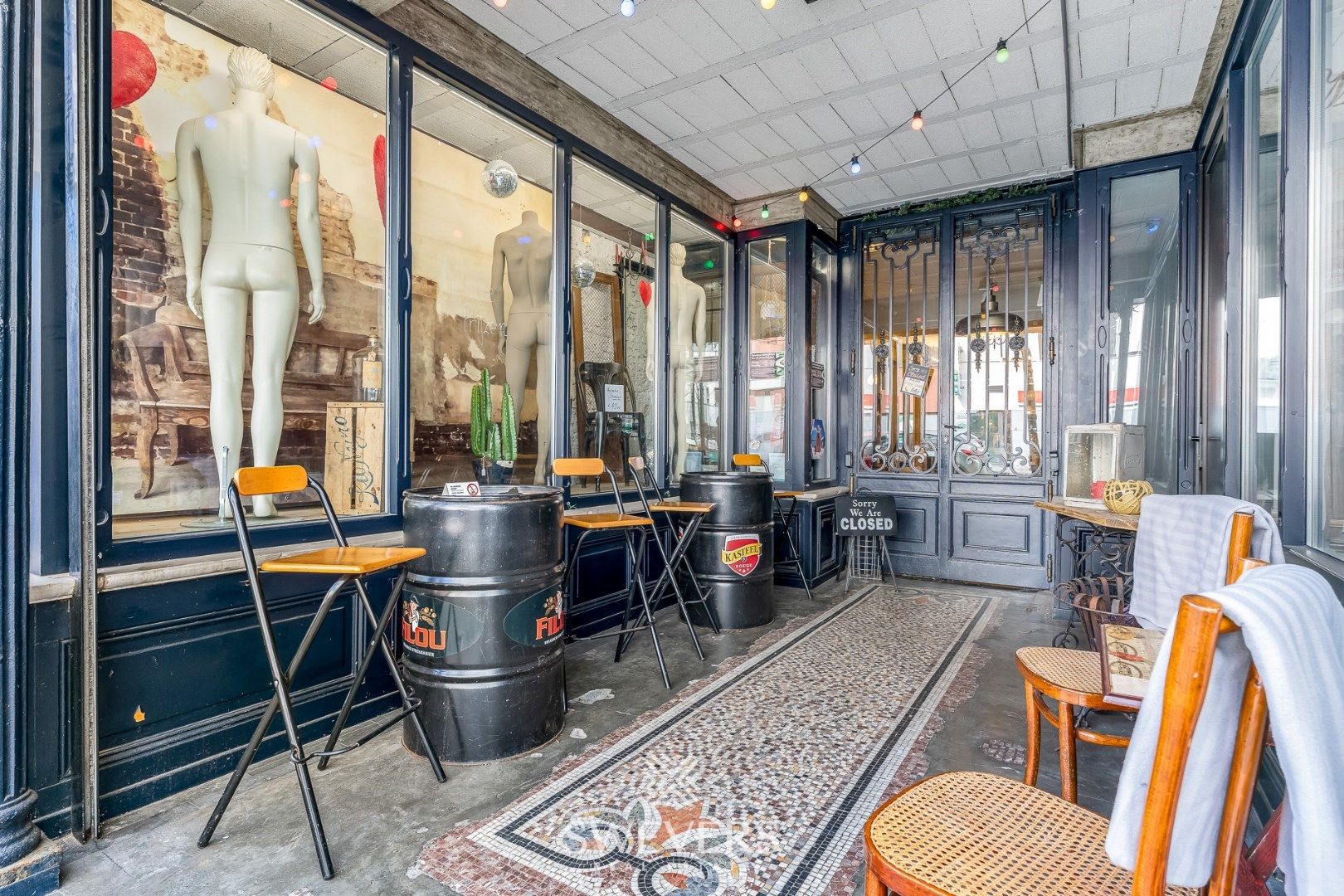 Handelsruimte van 187m² met terras en berging centrum Leopoldsburg foto 2