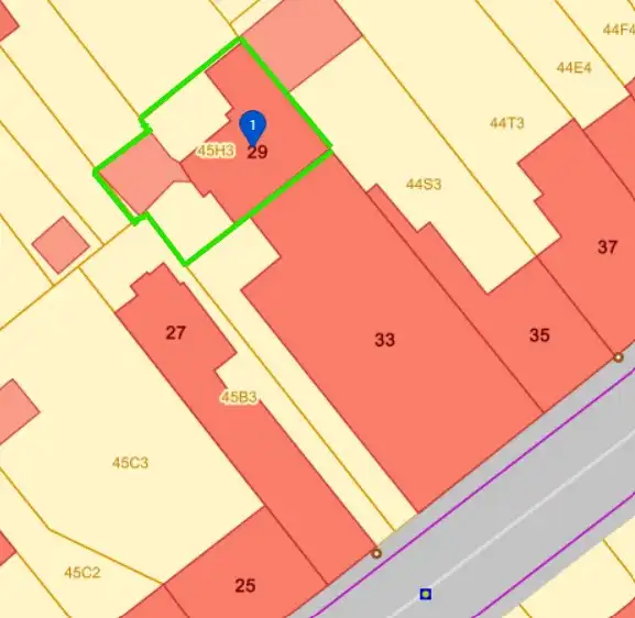 Opslagplaats/atelier in het centrum van Kuurne met vrijstaande garage en bureauruimte foto 22